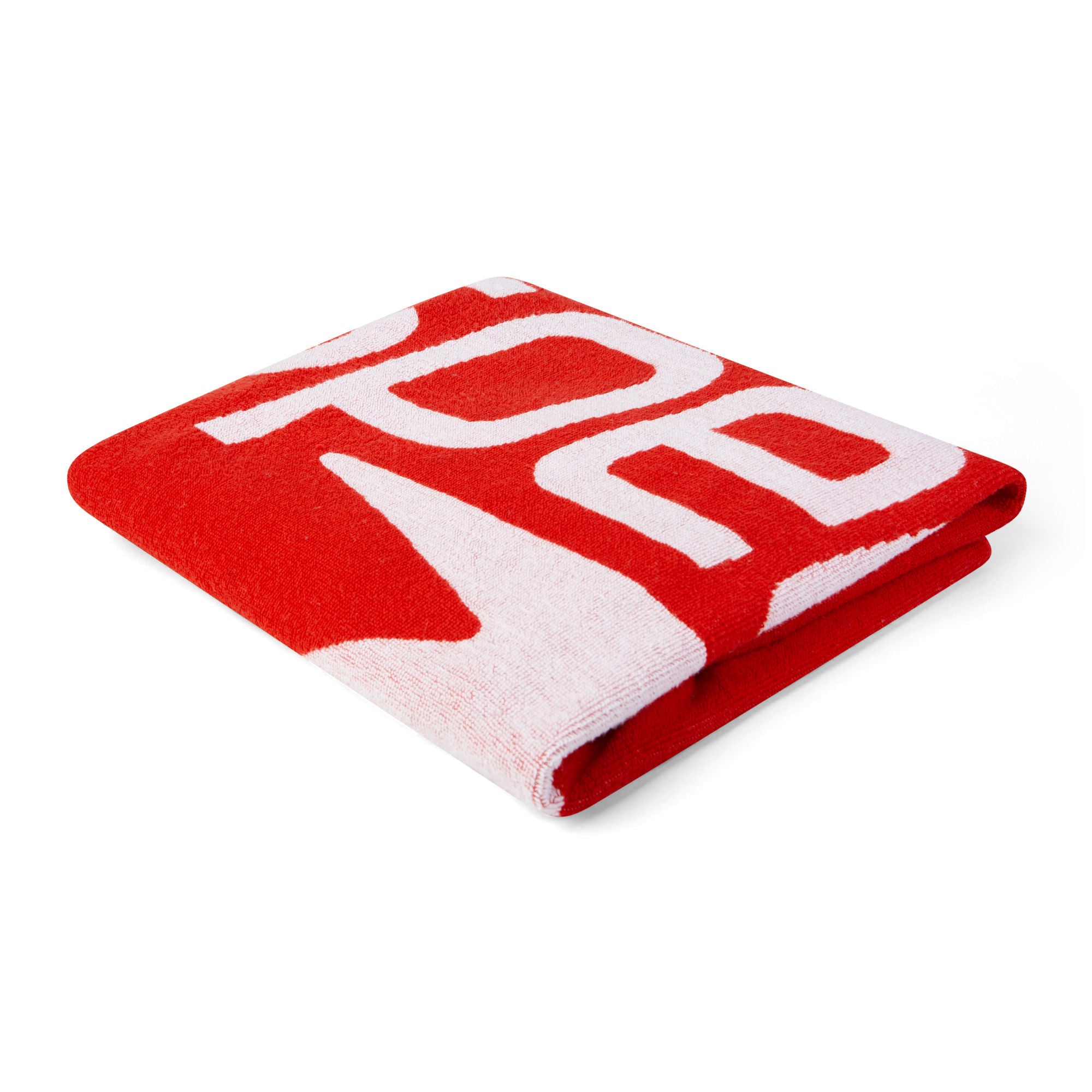 Logo towel Badetuch | Rot