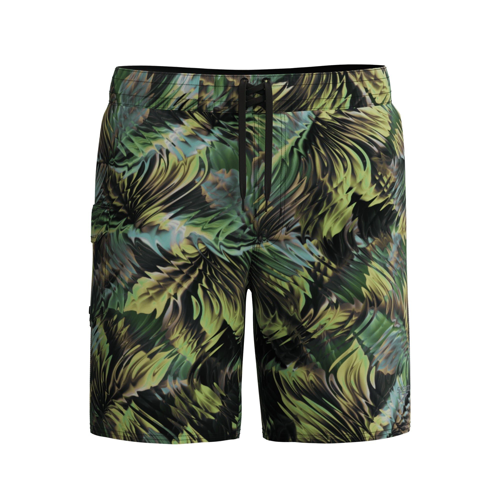 Print Lookout Herren Badeshorts | Grün