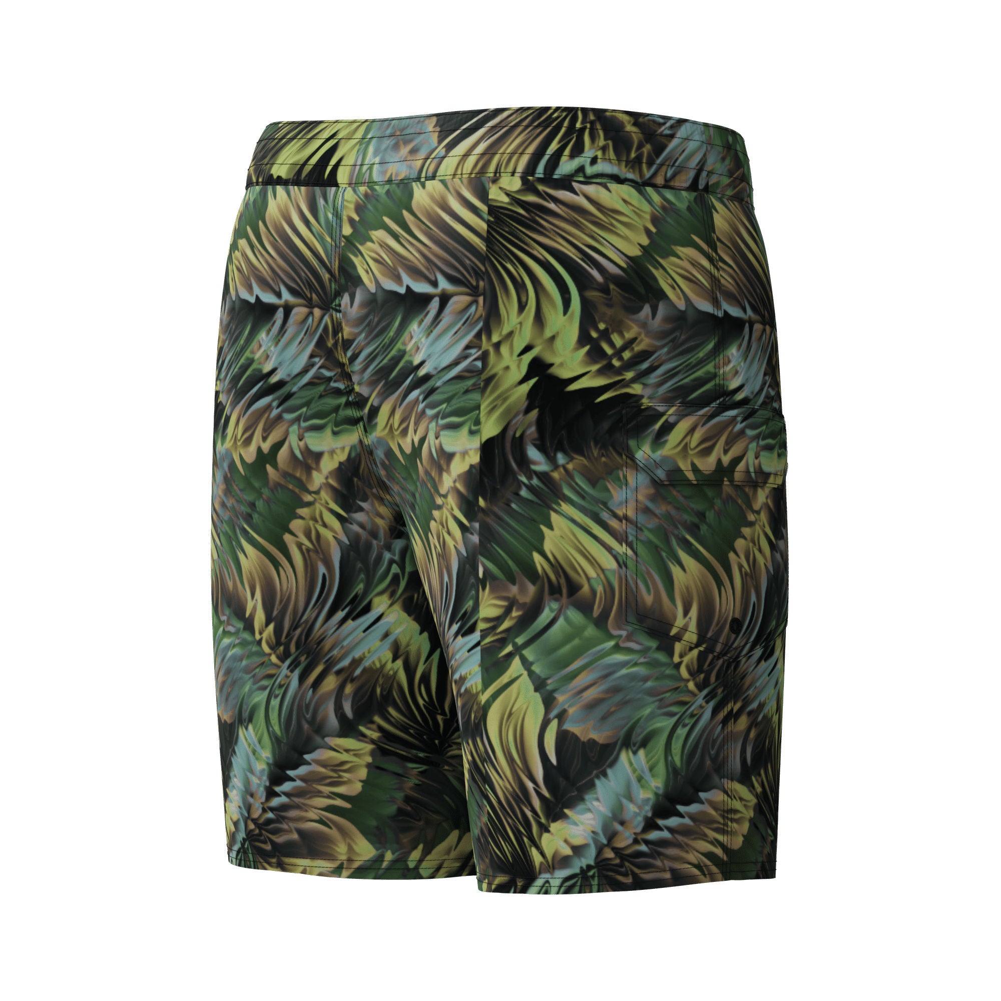 Print Lookout Herren Badeshorts | Grün