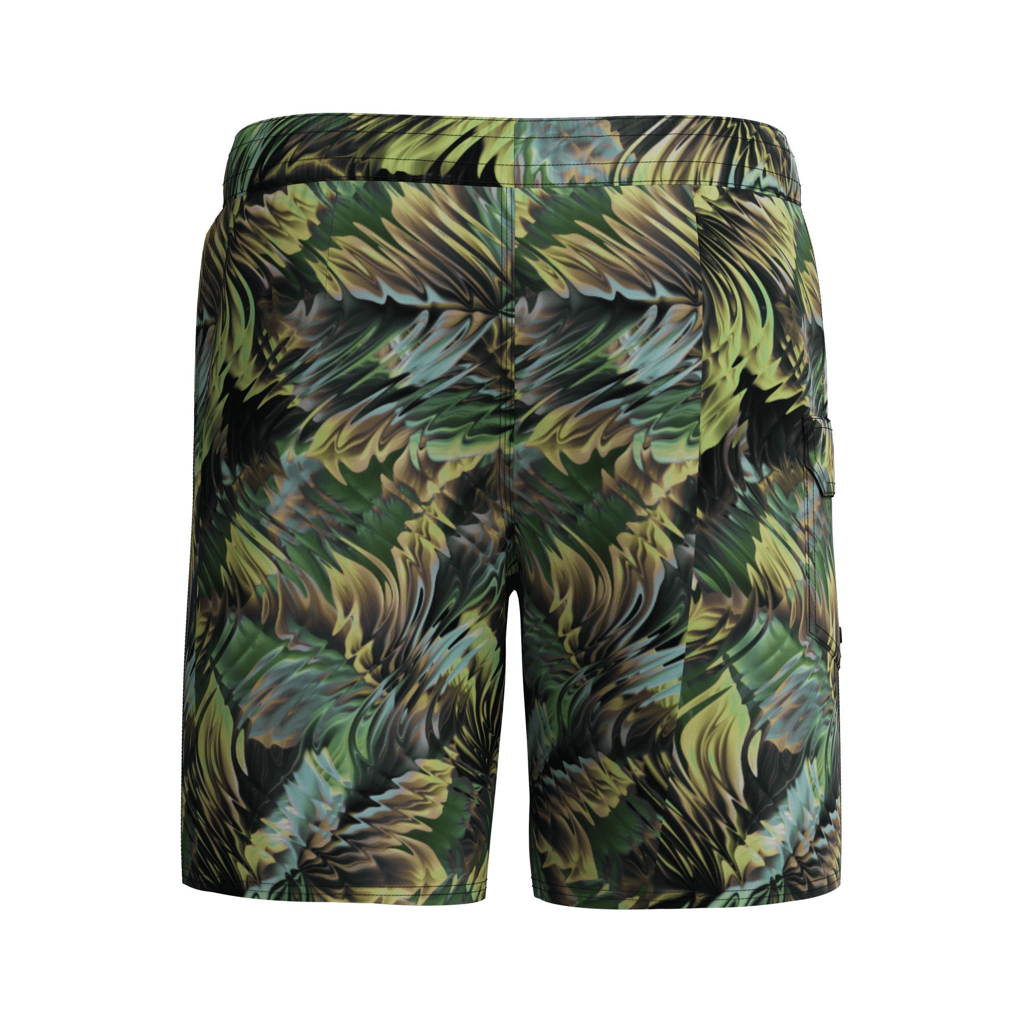 Print Lookout Herren Badeshorts | Grün