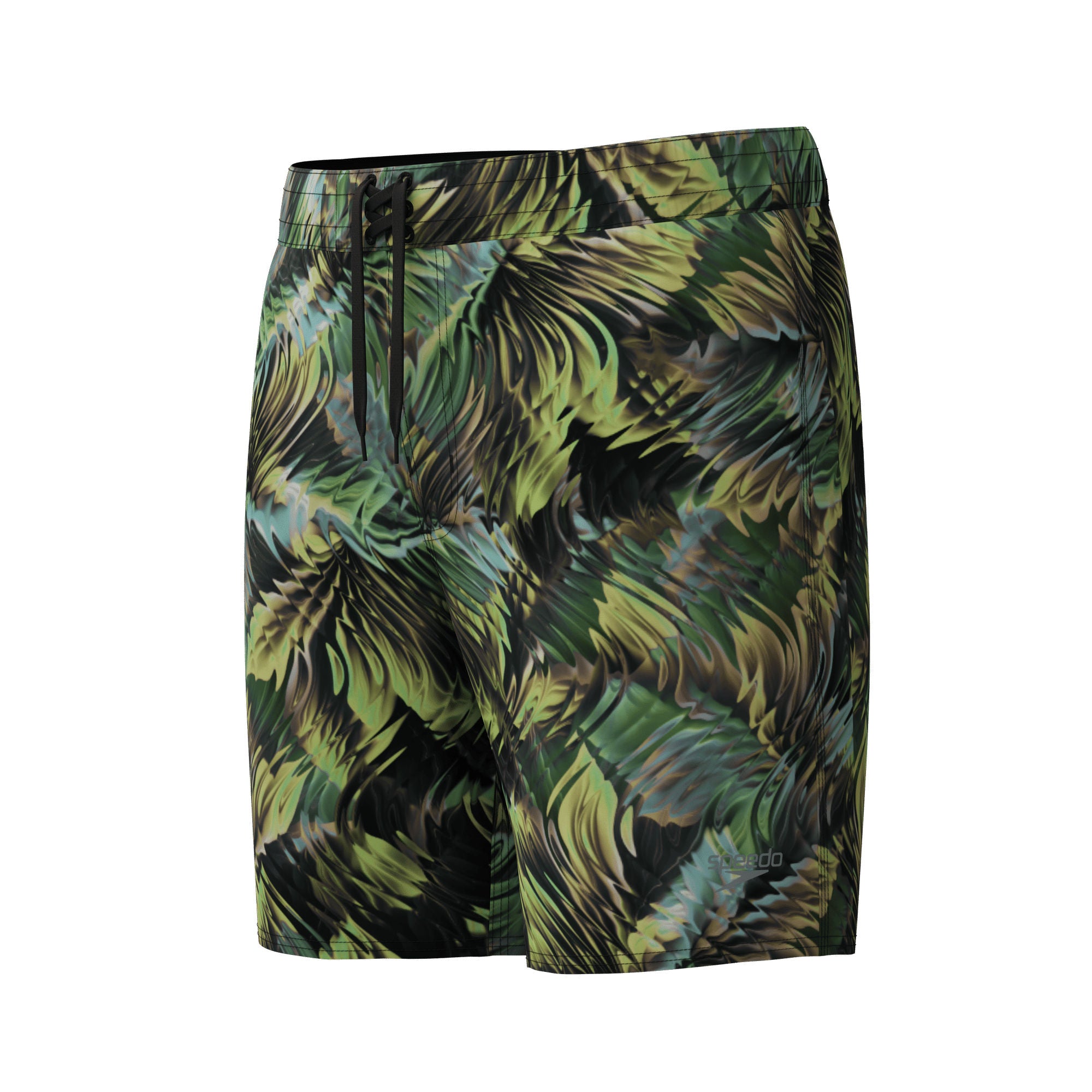 Print Lookout Herren Badeshorts | Grün