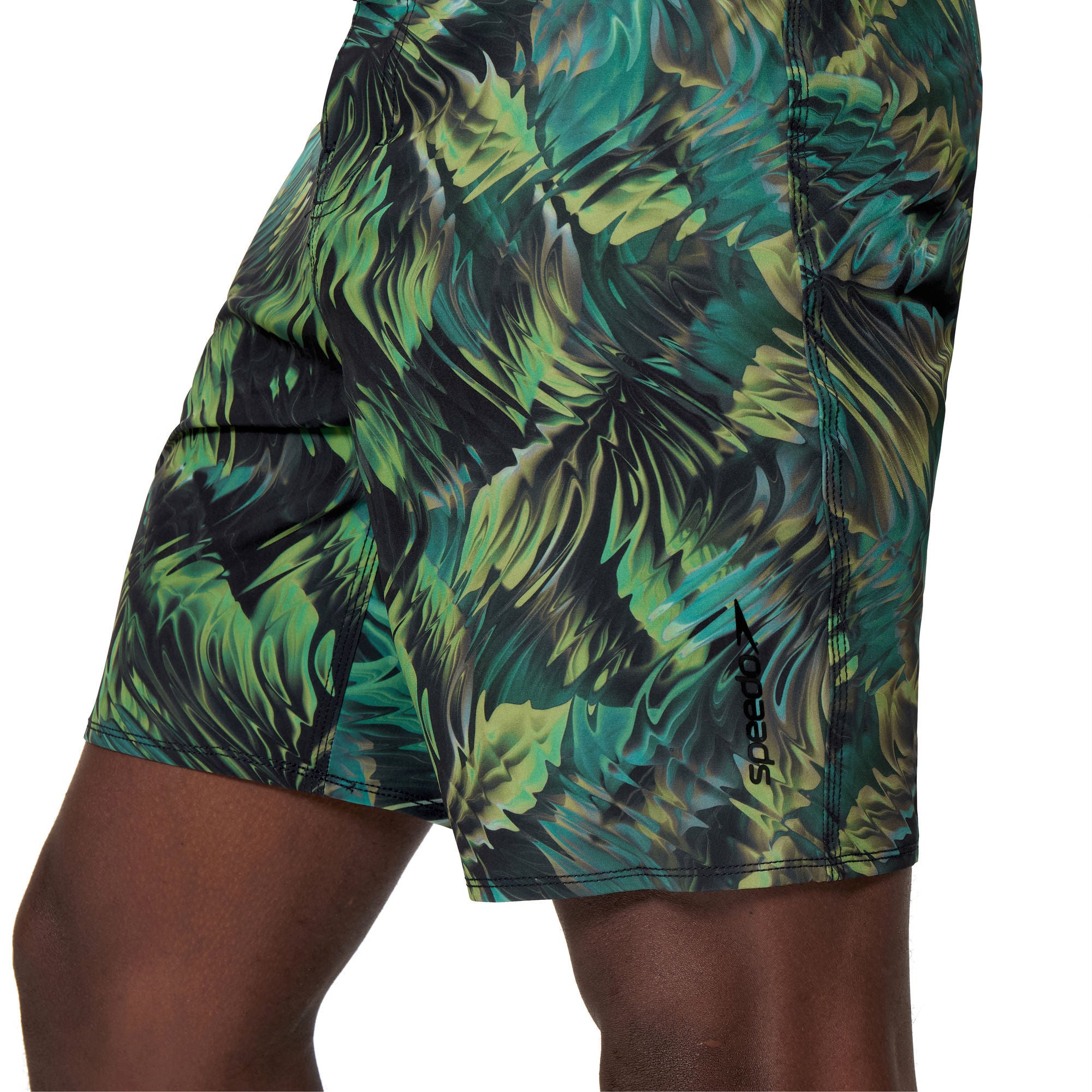 Print Lookout Herren Badeshorts | Grün