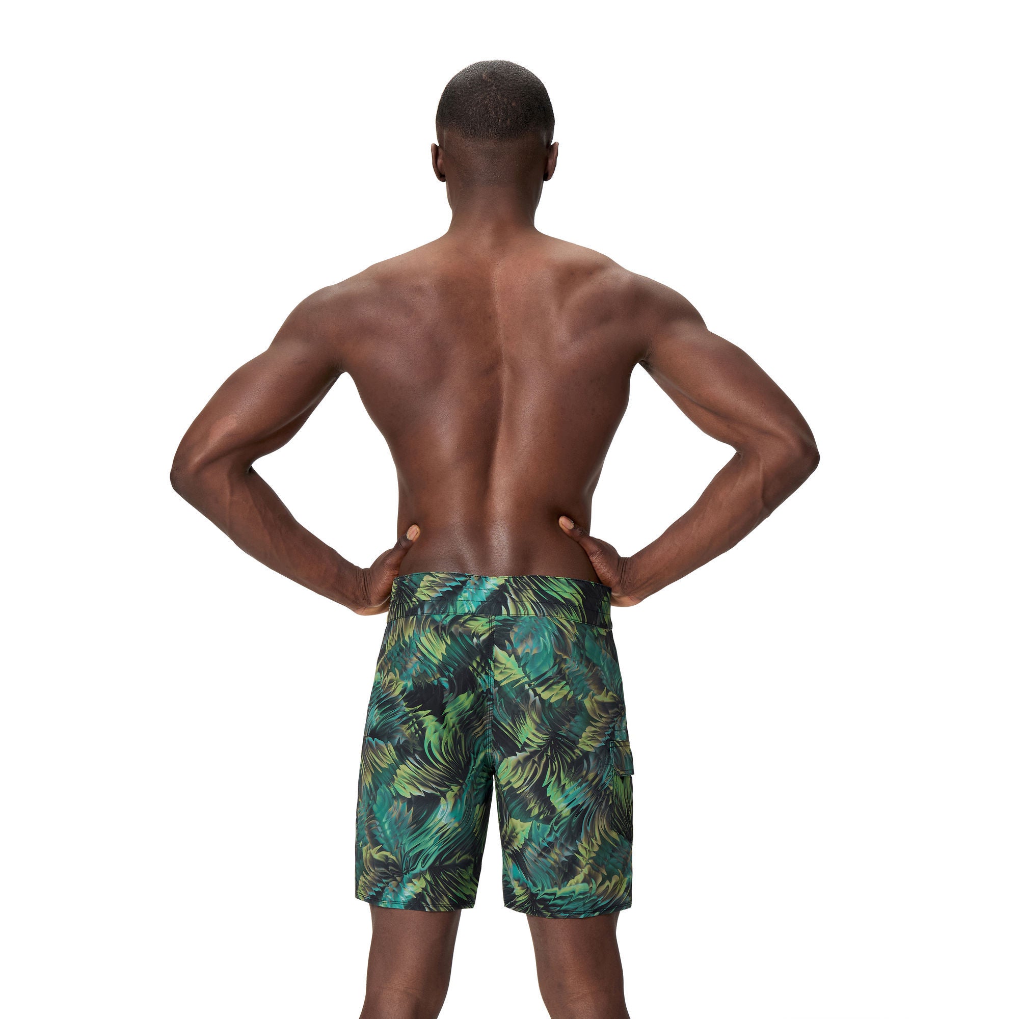 Print Lookout Herren Badeshorts | Grün