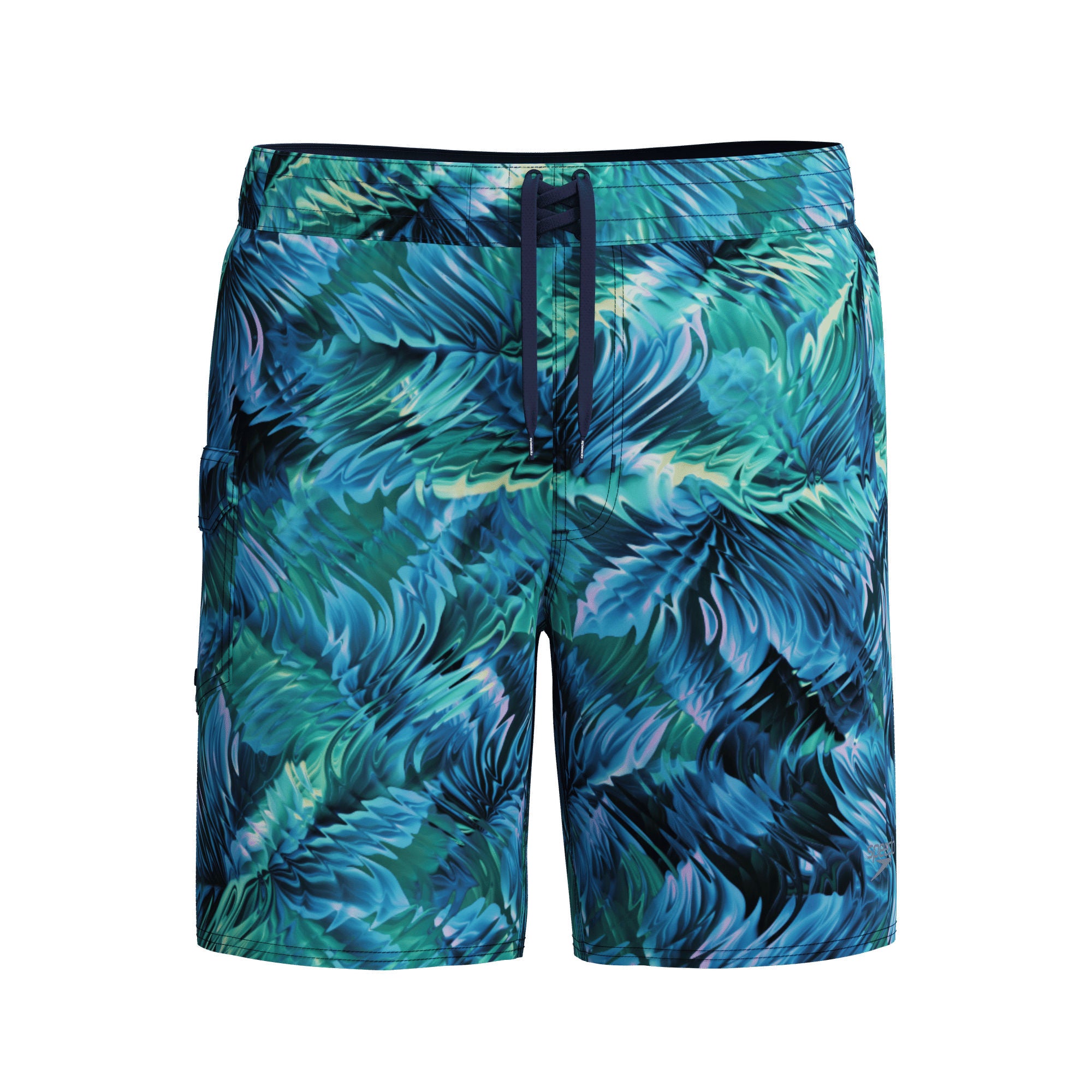 Print Lookout Herren Badeshorts | Blau