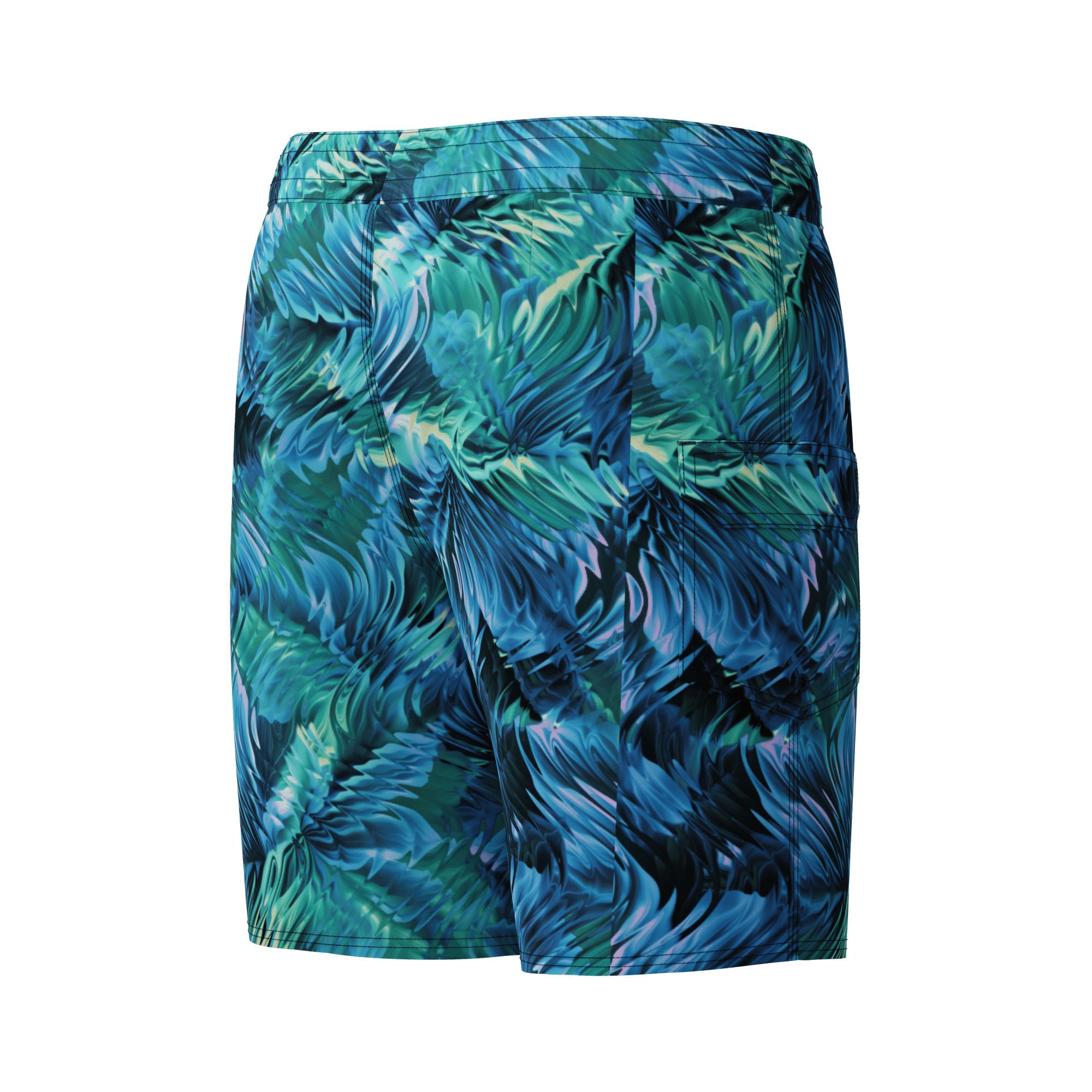 Print Lookout Herren Badeshorts | Blau