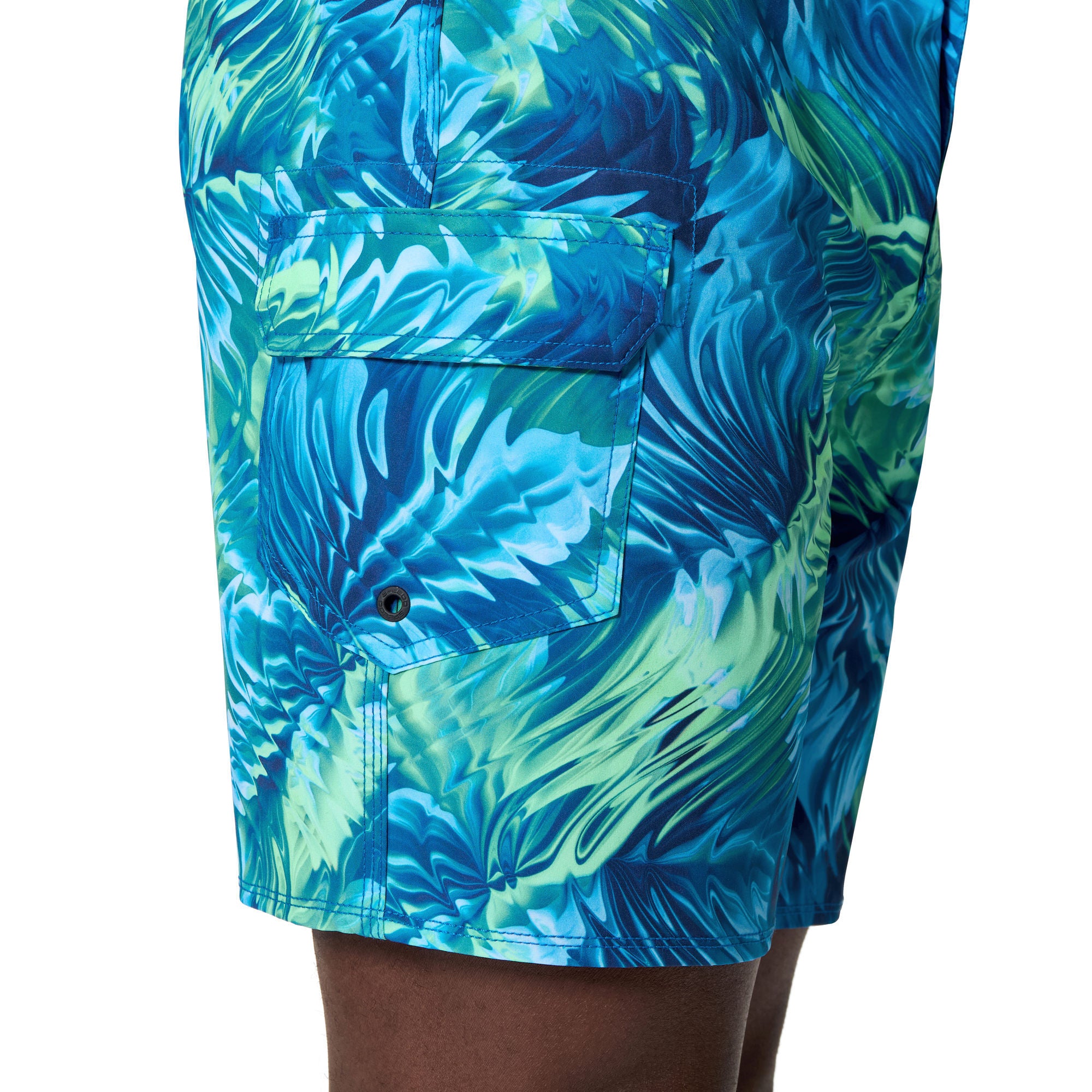 Print Lookout Herren Badeshorts | Blau