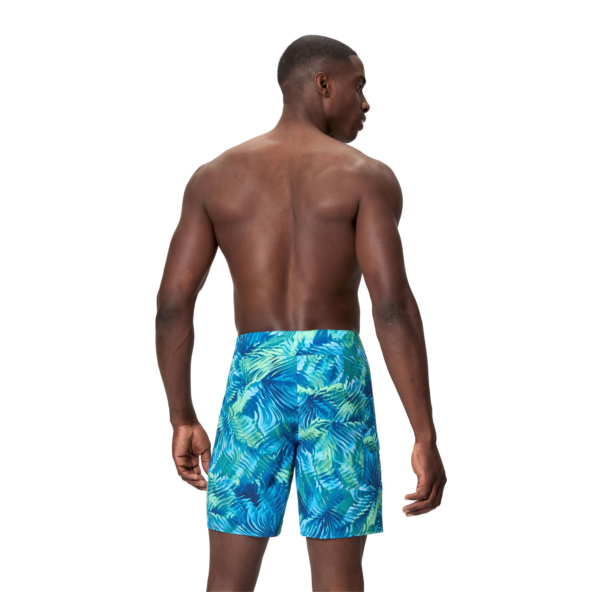 Print Lookout Herren Badeshorts | Blau
