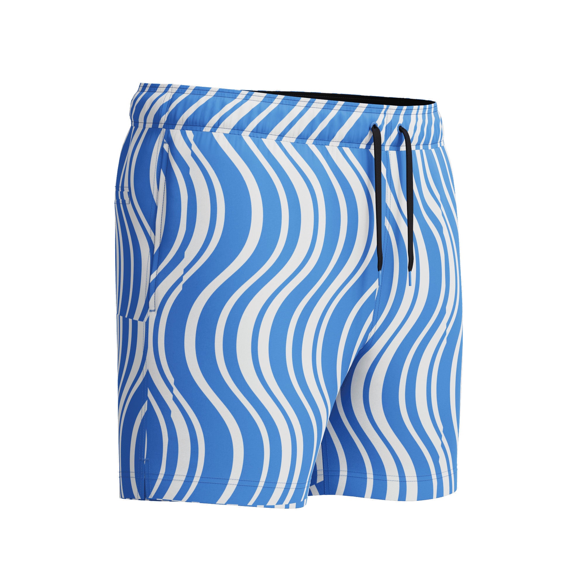 Print Redondo Edge Volley Herren Badeshorts | Blau