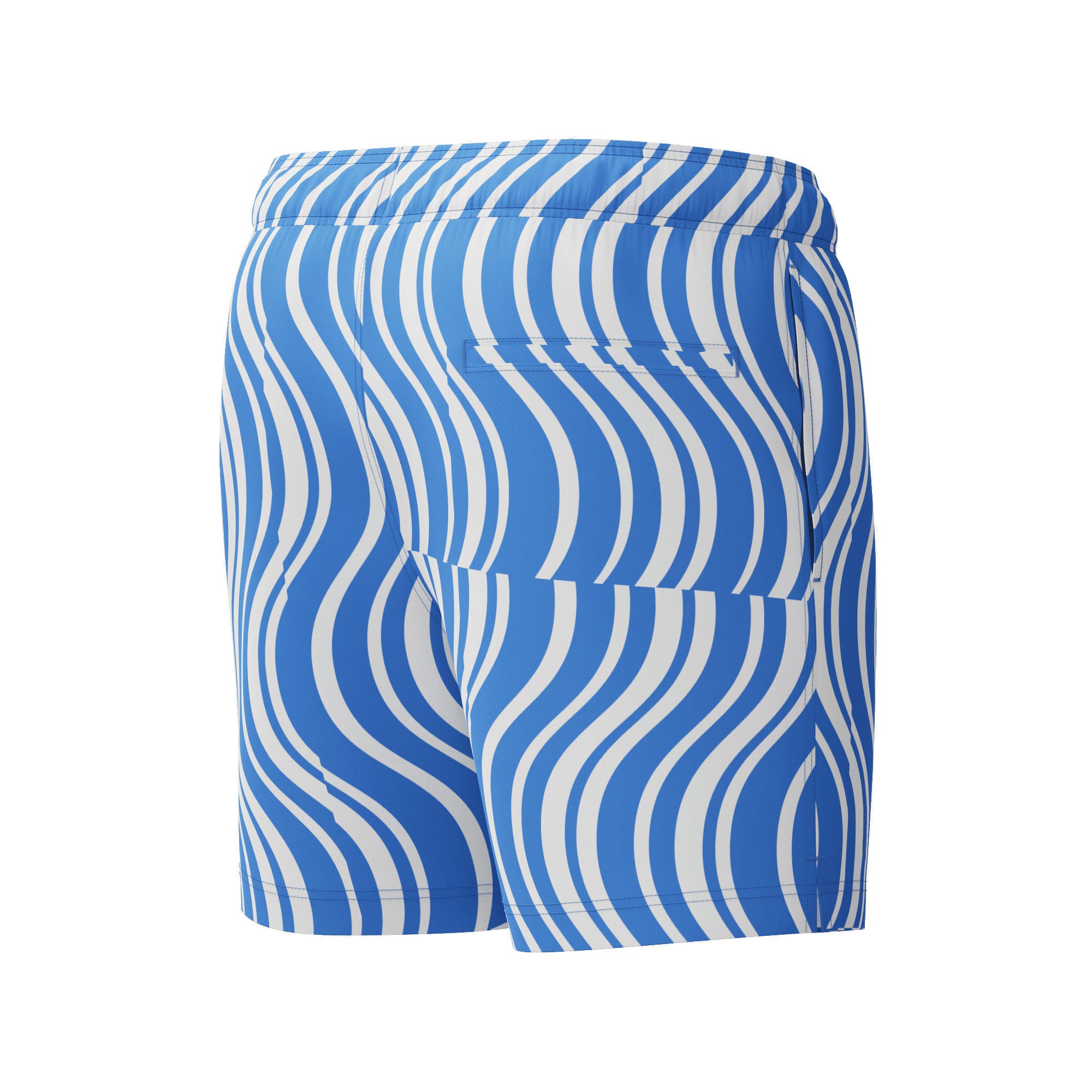 Print Redondo Edge Volley Herren Badeshorts | Blau