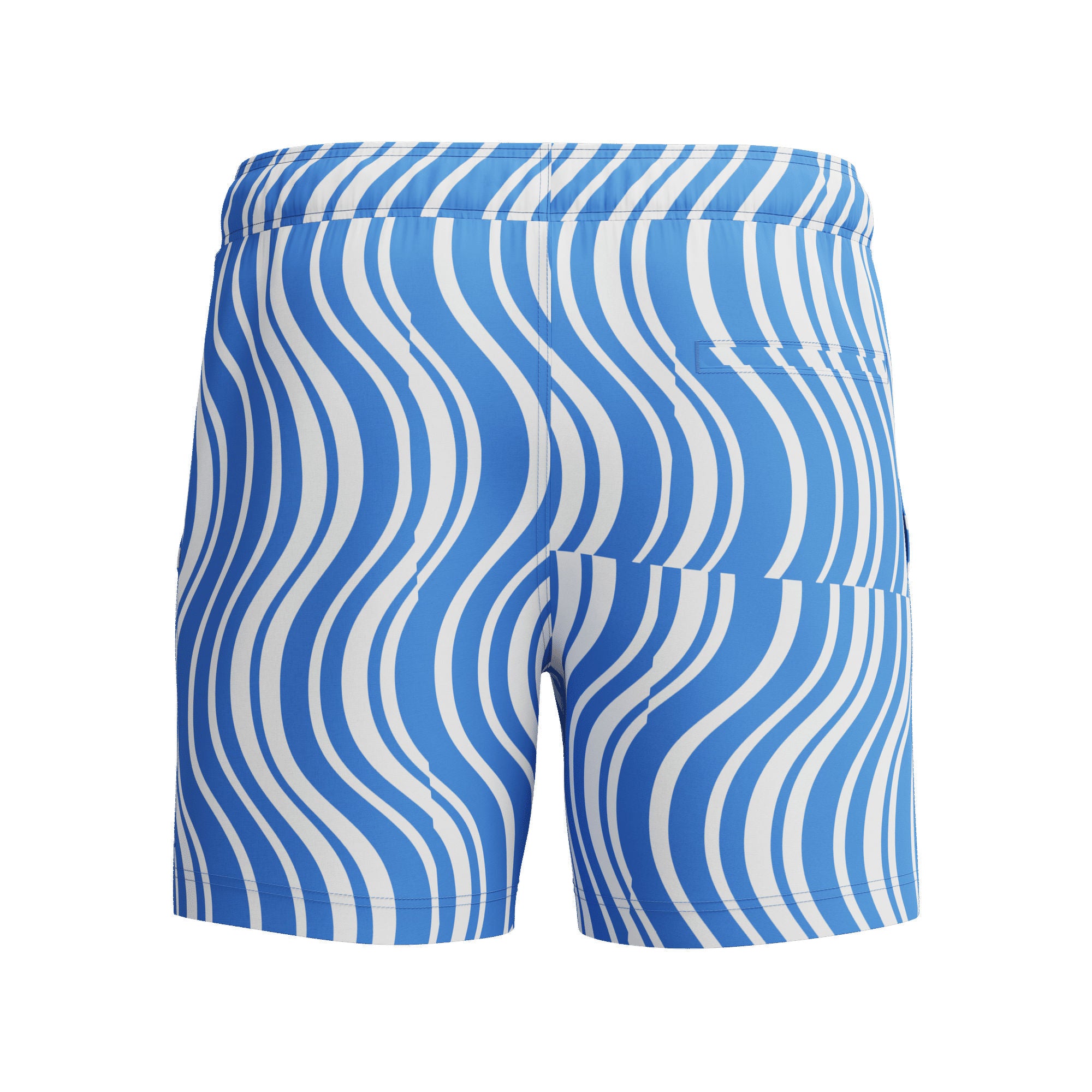 Print Redondo Edge Volley Herren Badeshorts | Blau