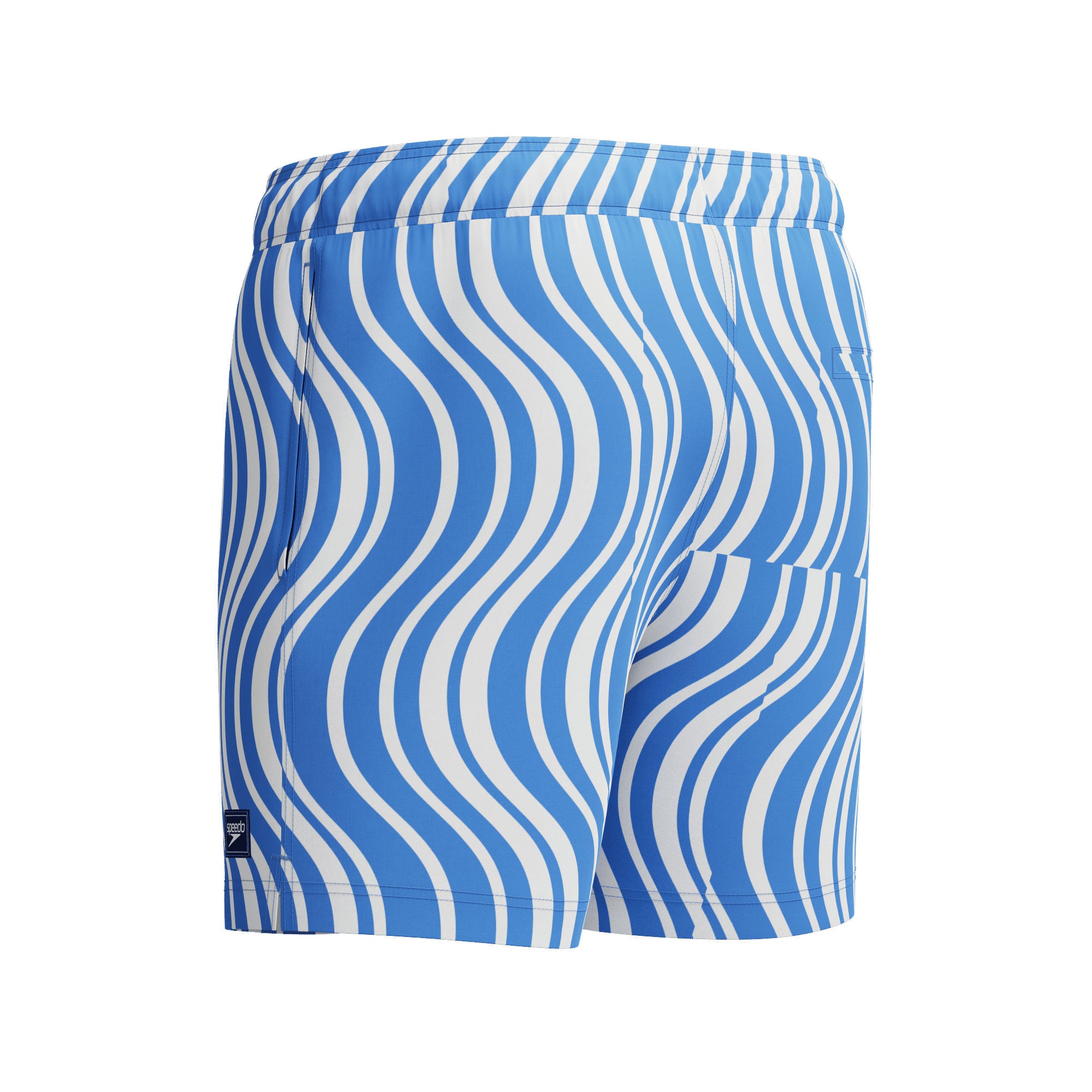 Print Redondo Edge Volley Herren Badeshorts | Blau
