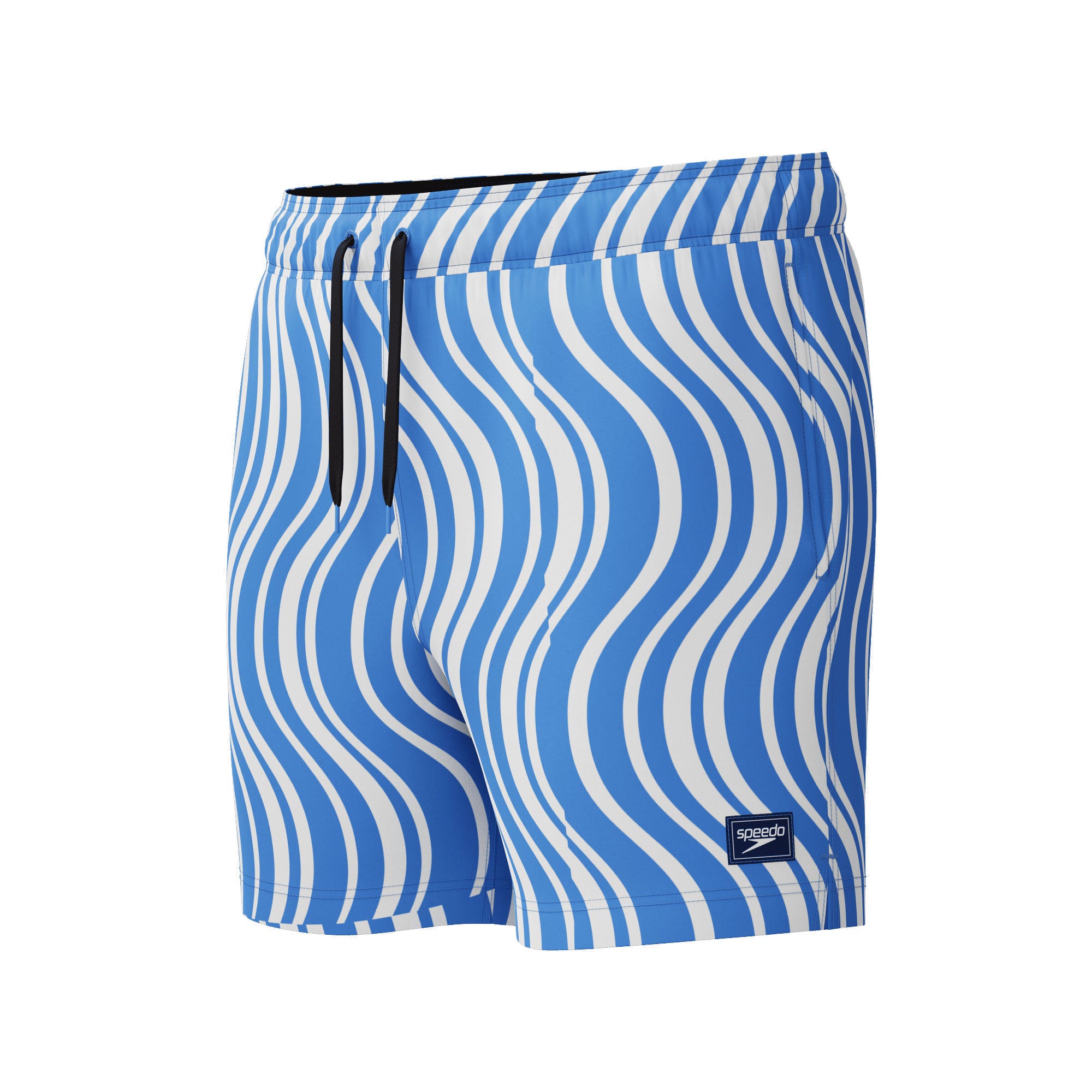 Print Redondo Edge Volley Herren Badeshorts | Blau