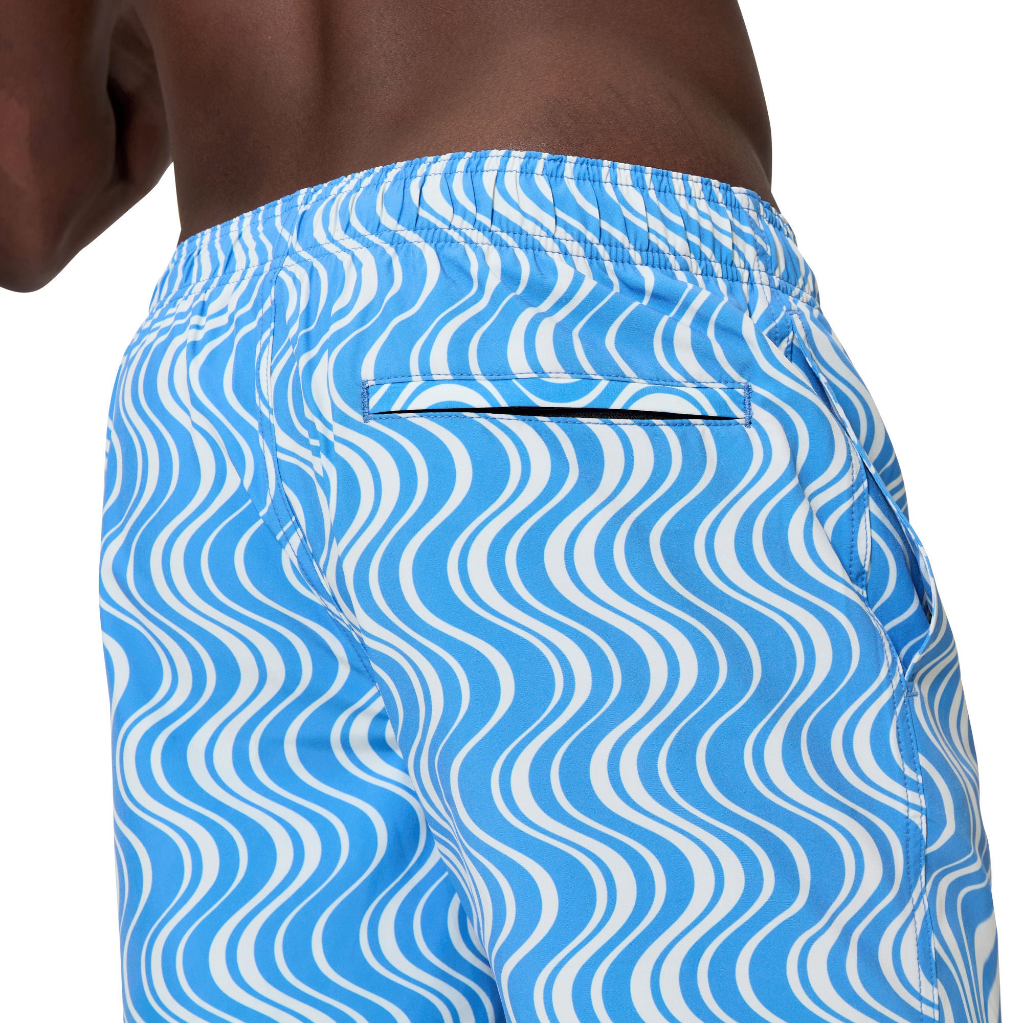 Print Redondo Edge Volley Herren Badeshorts | Blau