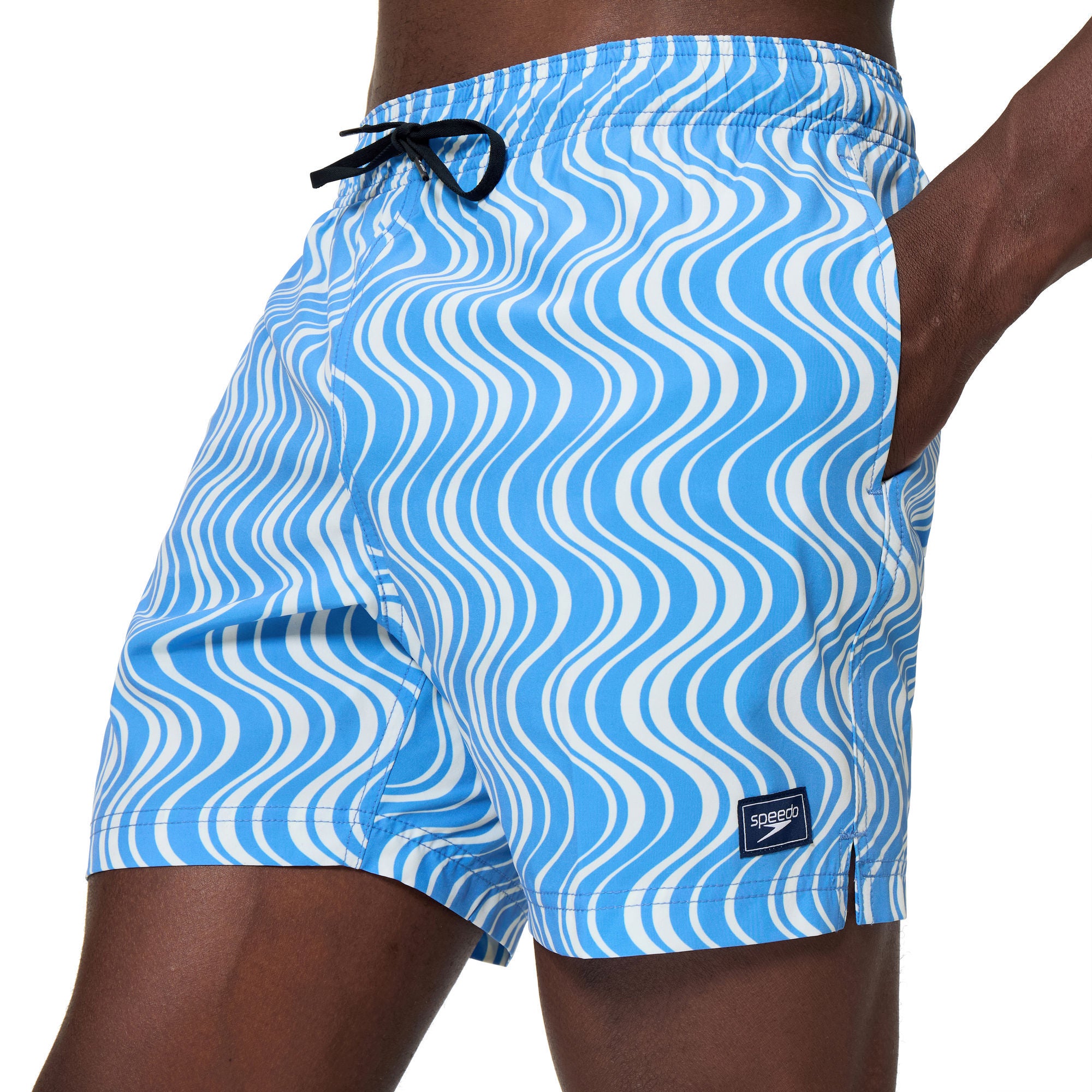Print Redondo Edge Volley Herren Badeshorts | Blau