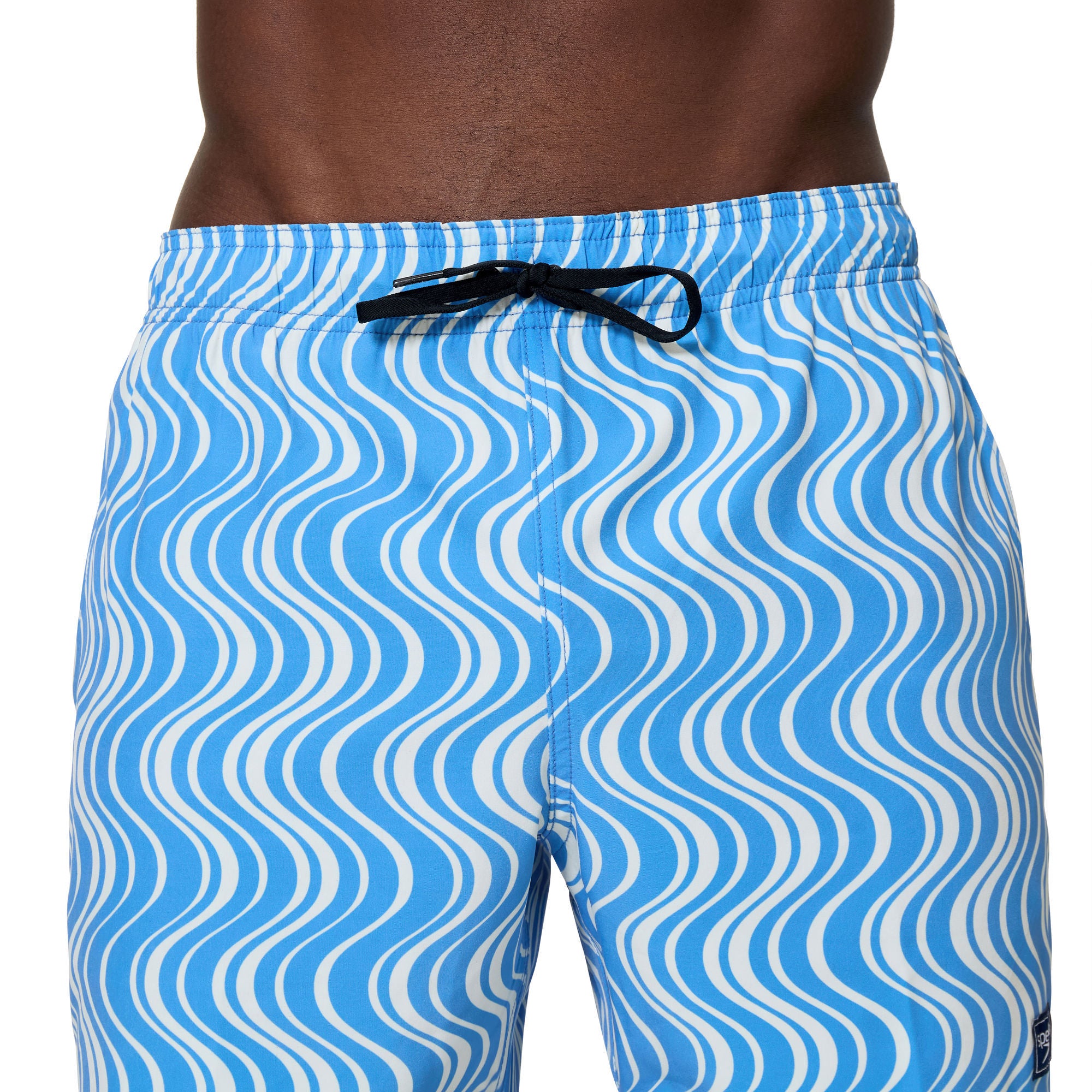 Print Redondo Edge Volley Herren Badeshorts | Blau