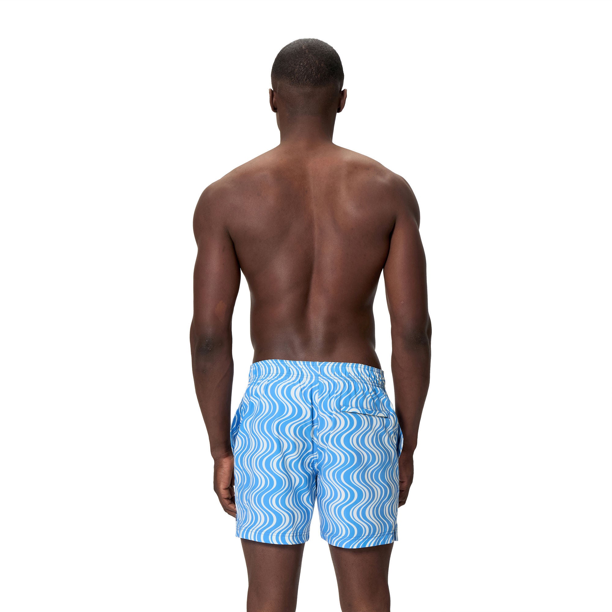 Print Redondo Edge Volley Herren Badeshorts | Blau