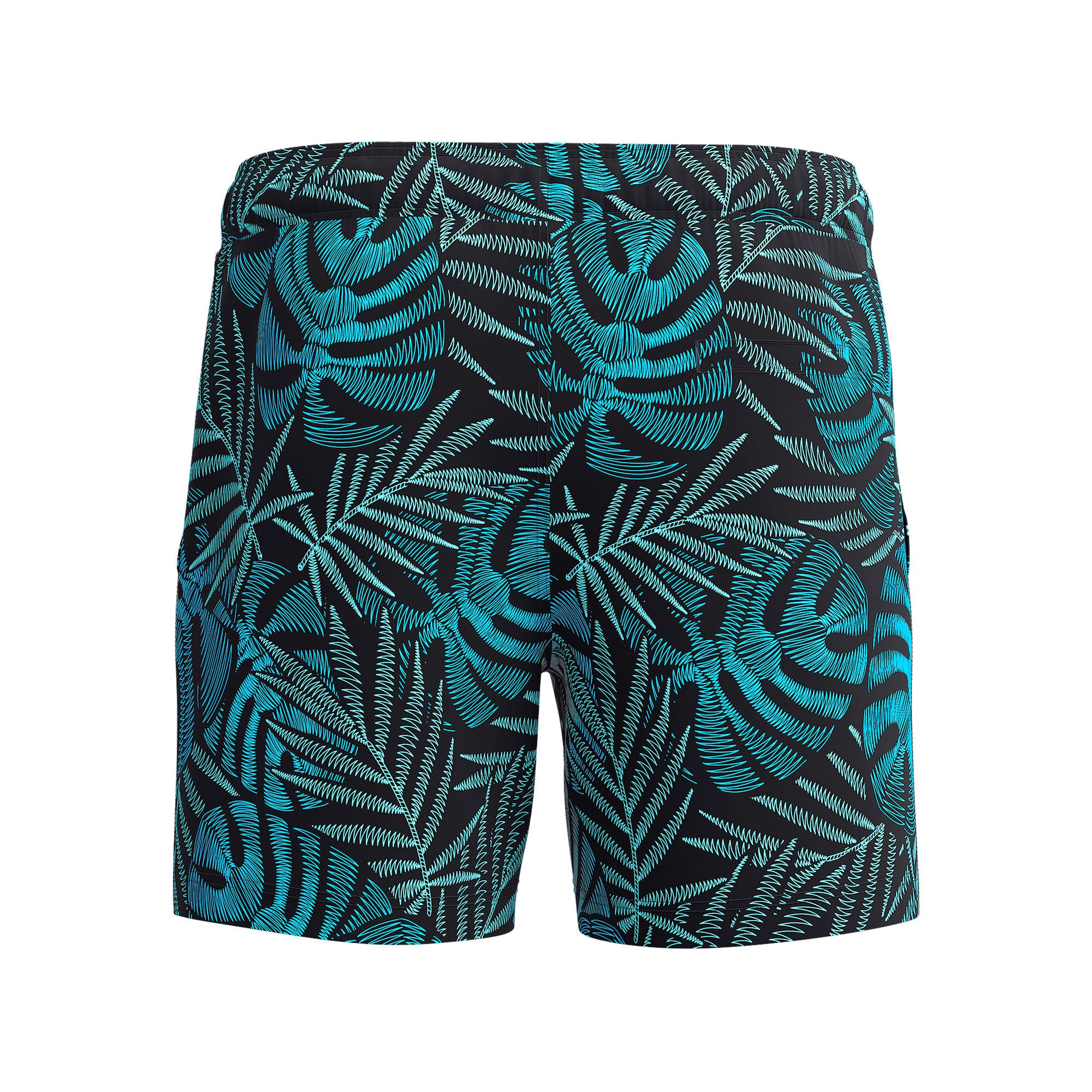 Print Redondo Edge Volley Herren Badeshorts | Schwarz