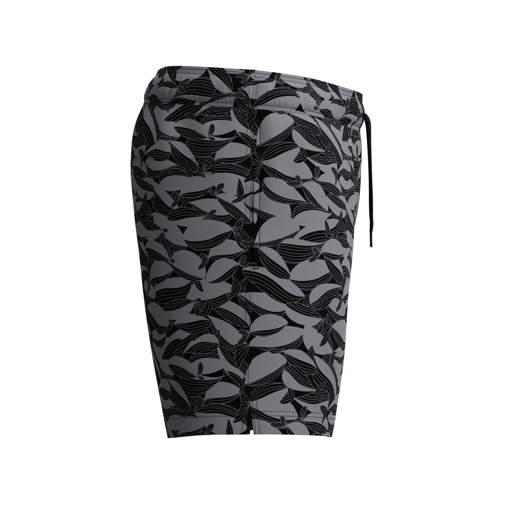 Print Redondo Edge Volley Herren Badeshorts | Schwarz