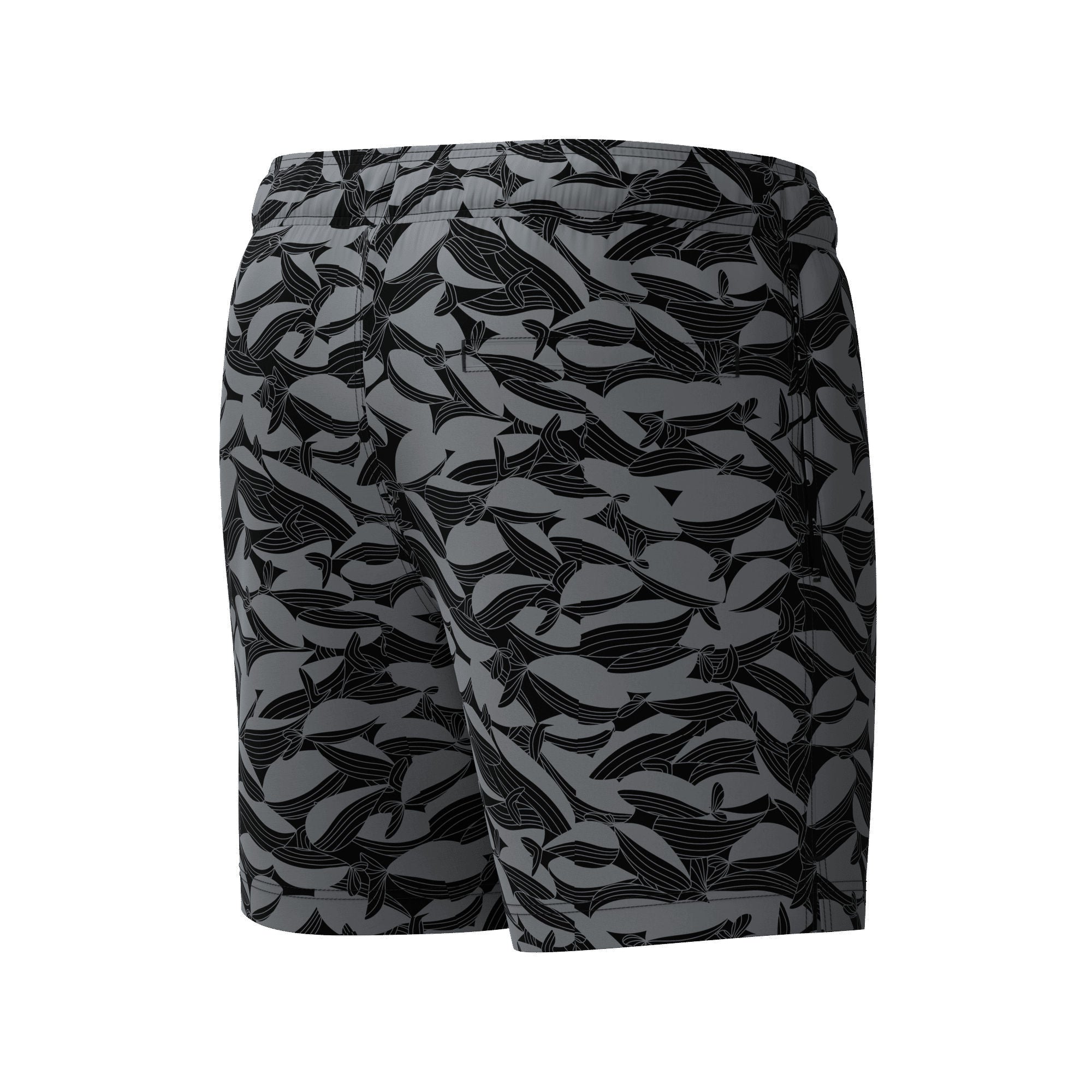 Print Redondo Edge Volley Herren Badeshorts | Schwarz