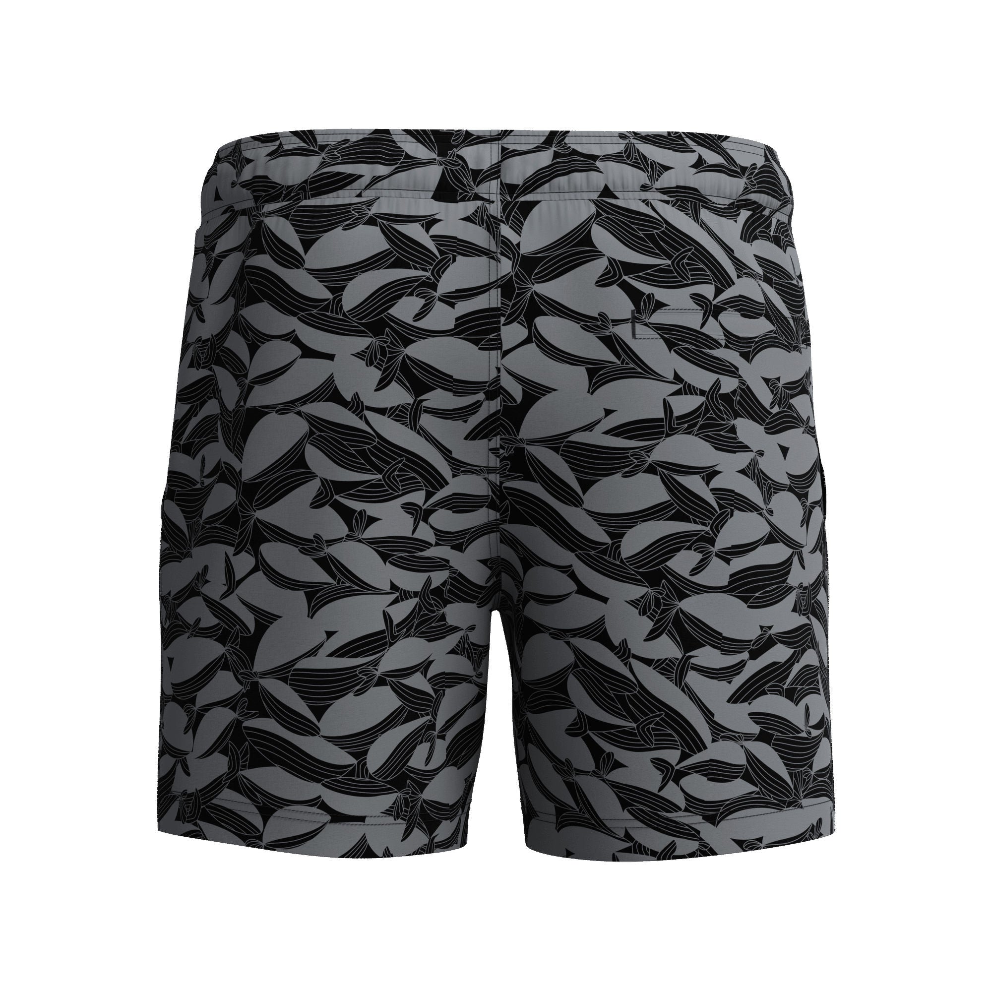 Print Redondo Edge Volley Herren Badeshorts | Schwarz