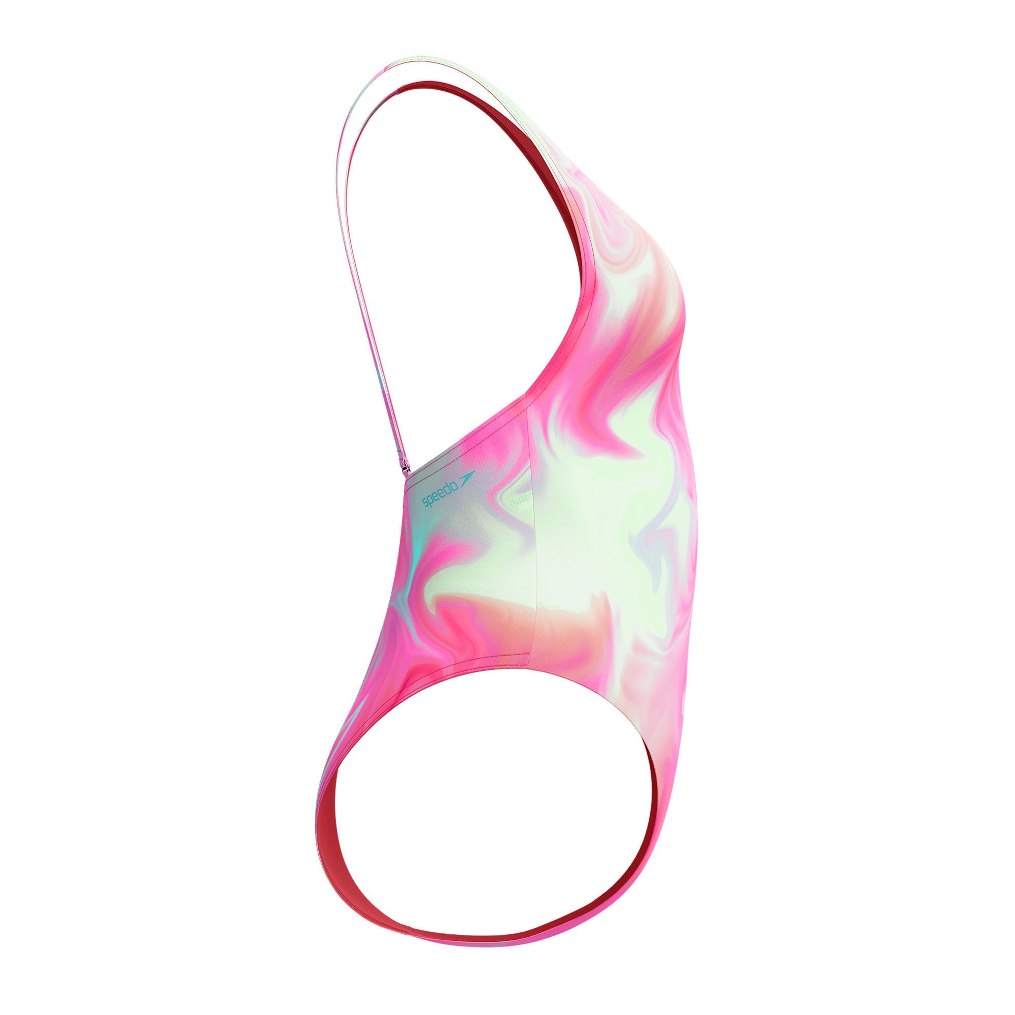 Printed Convertible Damen Badeanzug | Pink