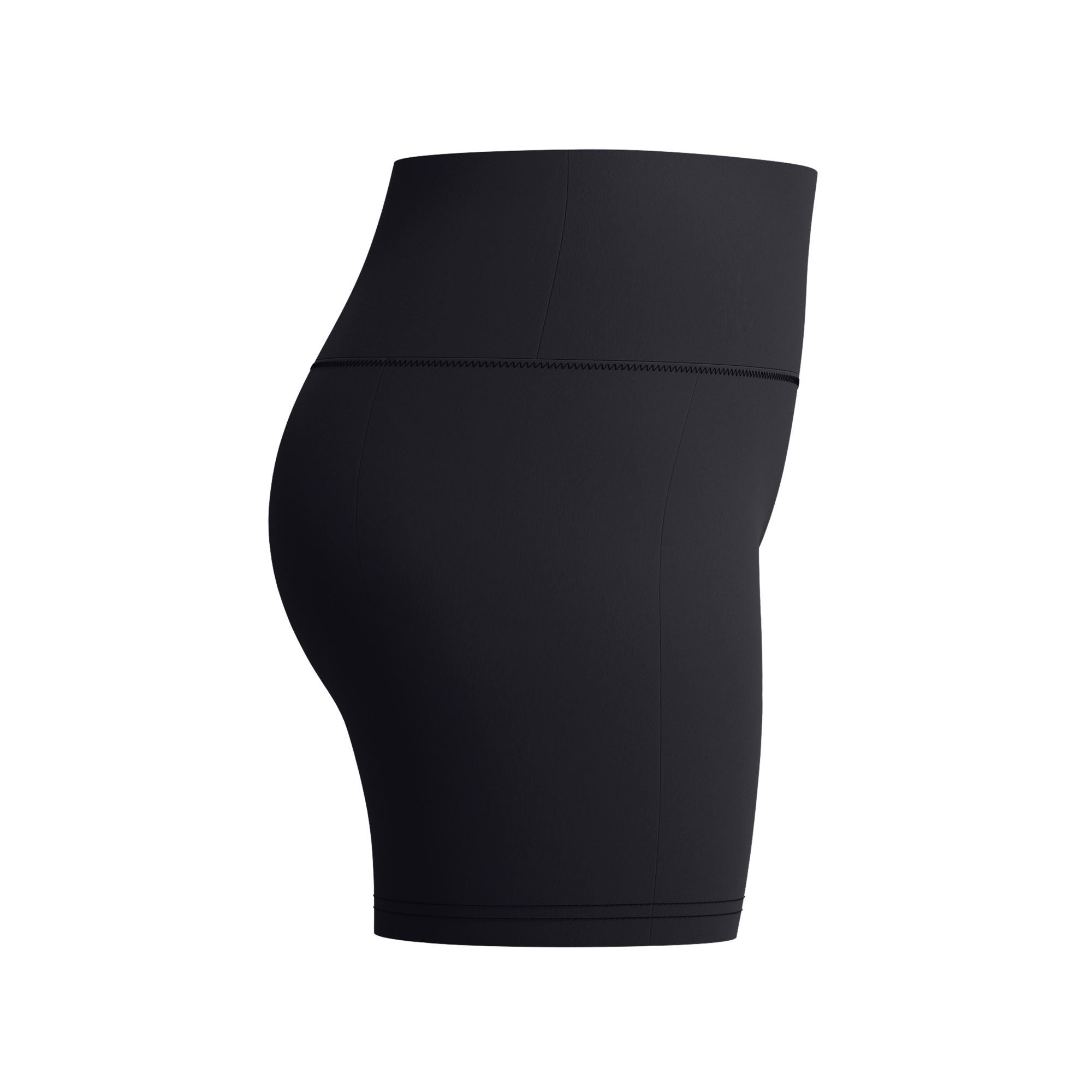 Solid Damen Badeshorts | Schwarz