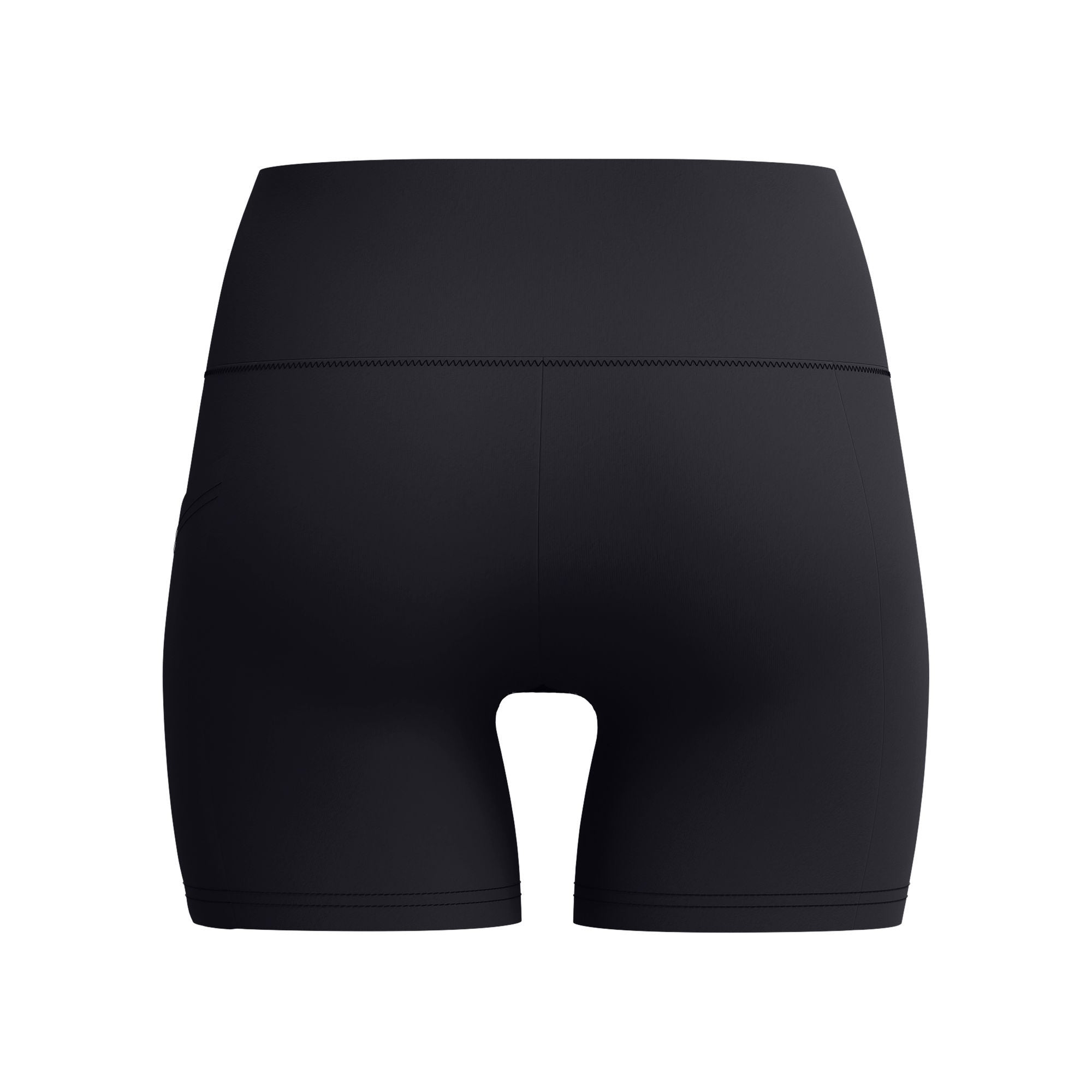 Solid Damen Badeshorts | Schwarz