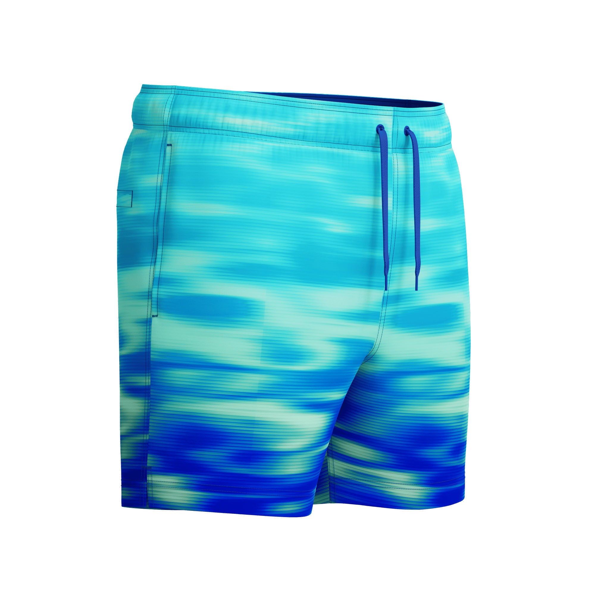 Print Redondo Edge Volley Herren Badeshorts | Blau