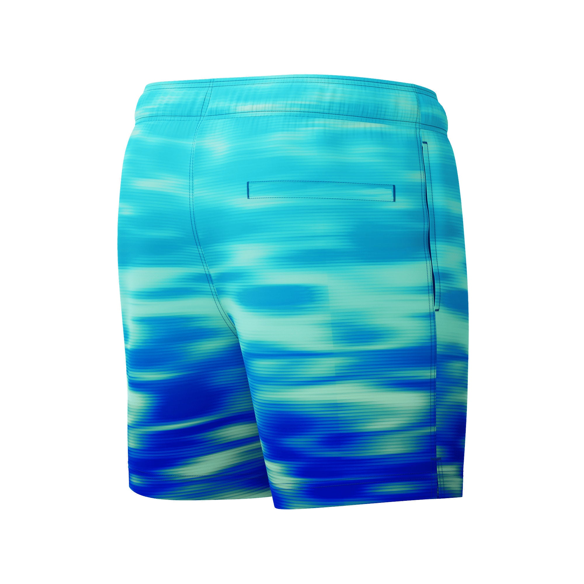 Print Redondo Edge Volley Herren Badeshorts | Blau