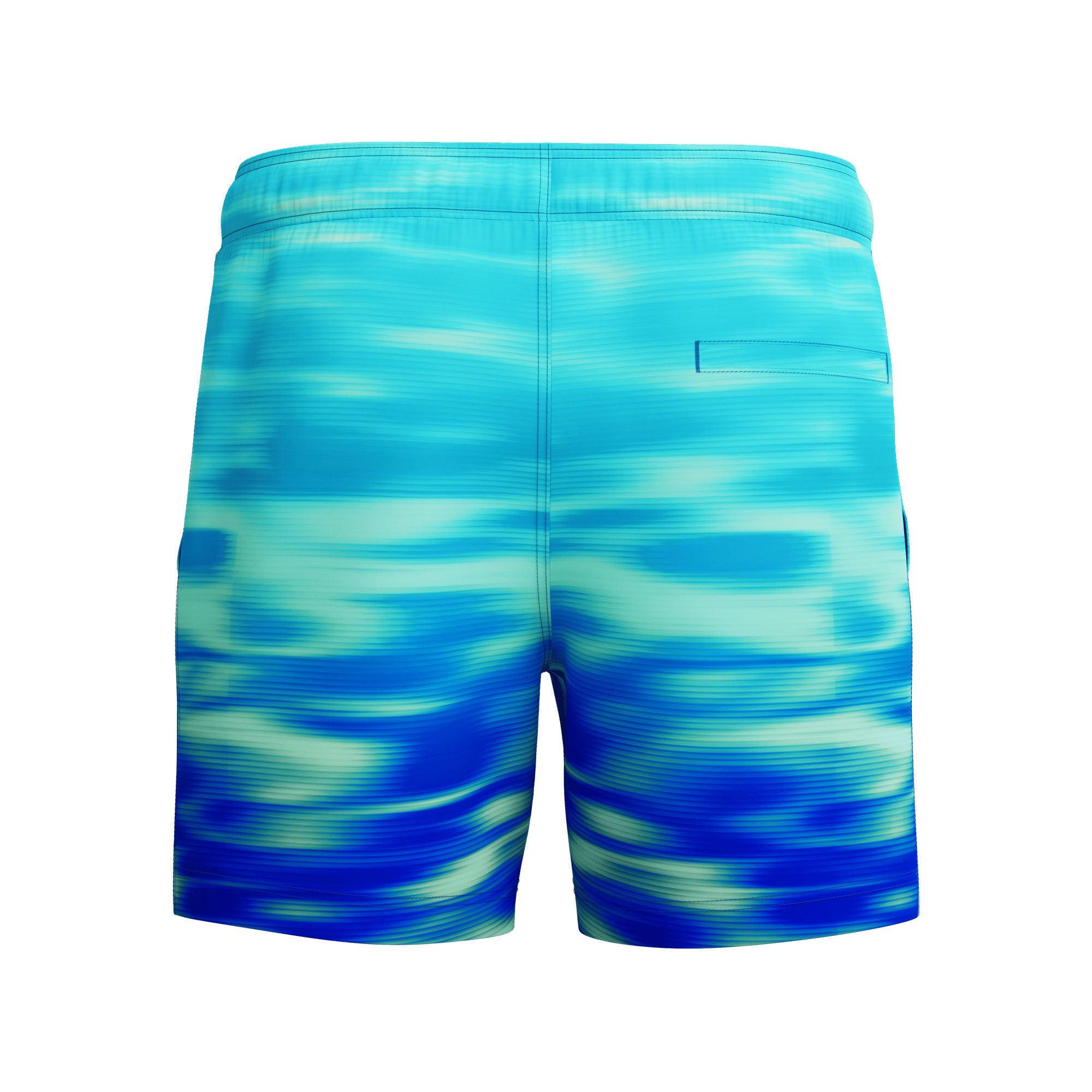 Print Redondo Edge Volley Herren Badeshorts | Blau
