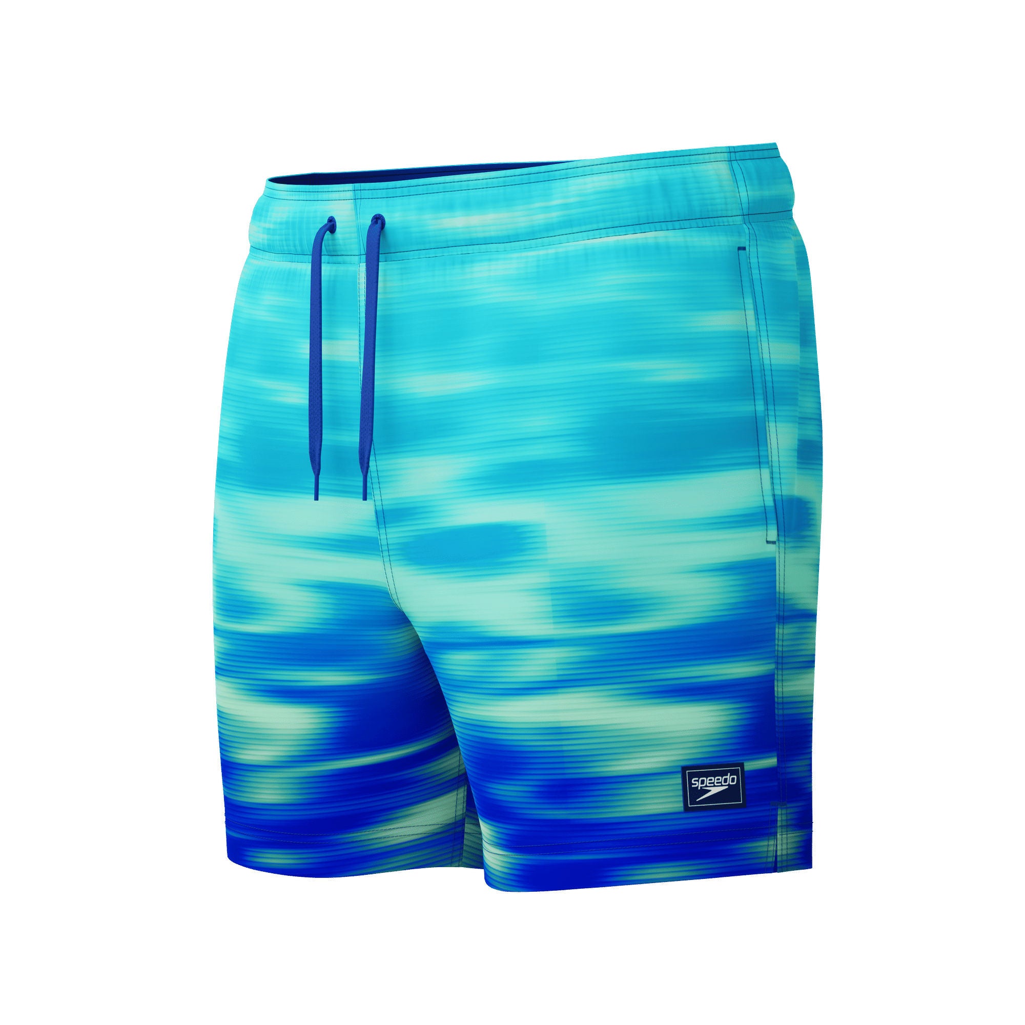 Print Redondo Edge Volley Herren Badeshorts | Blau