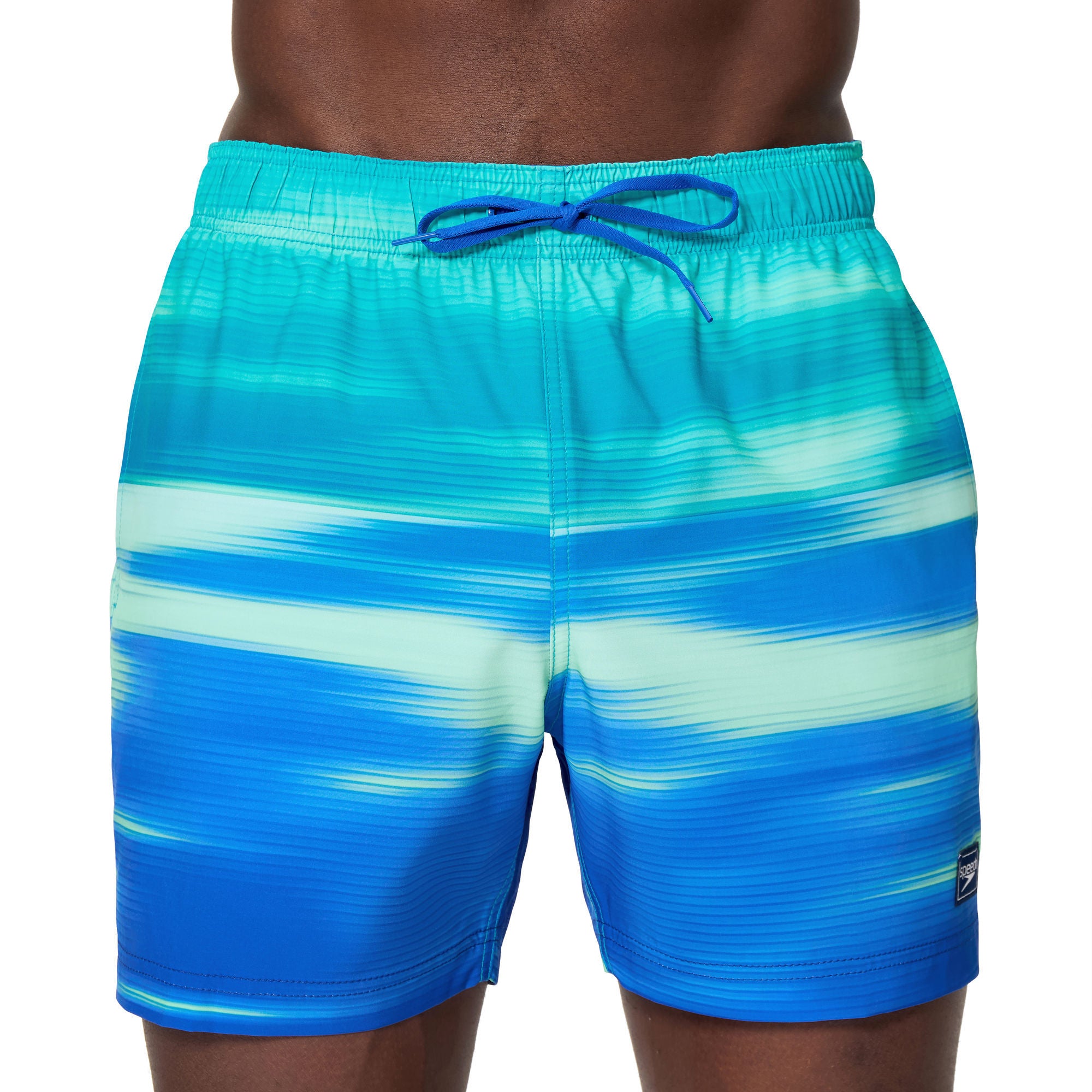 Print Redondo Edge Volley Herren Badeshorts | Blau