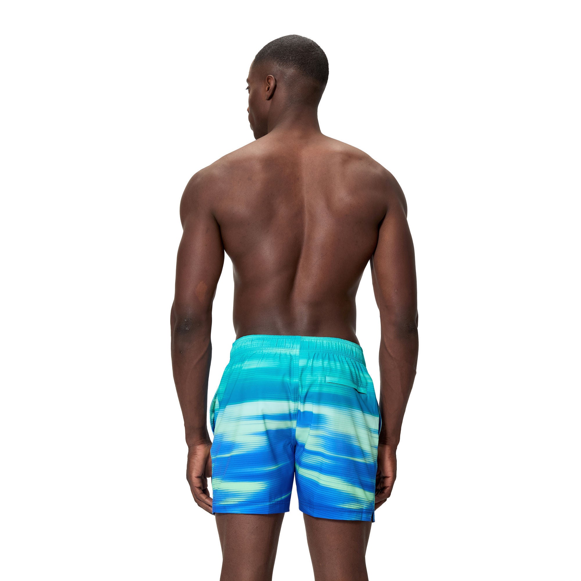 Print Redondo Edge Volley Herren Badeshorts | Blau