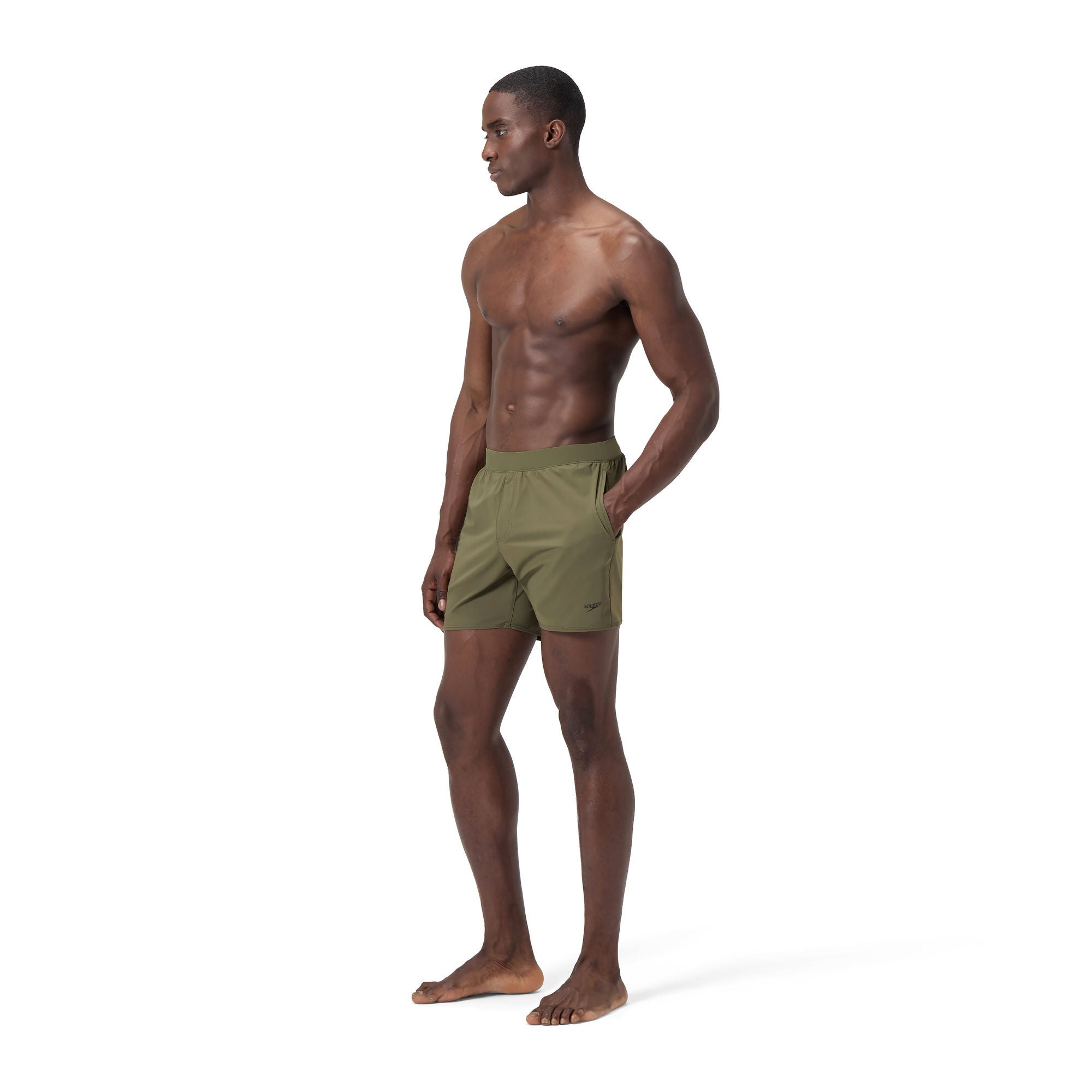Speedo 4way Flex Solid Volley Herren Badeshorts | Grün