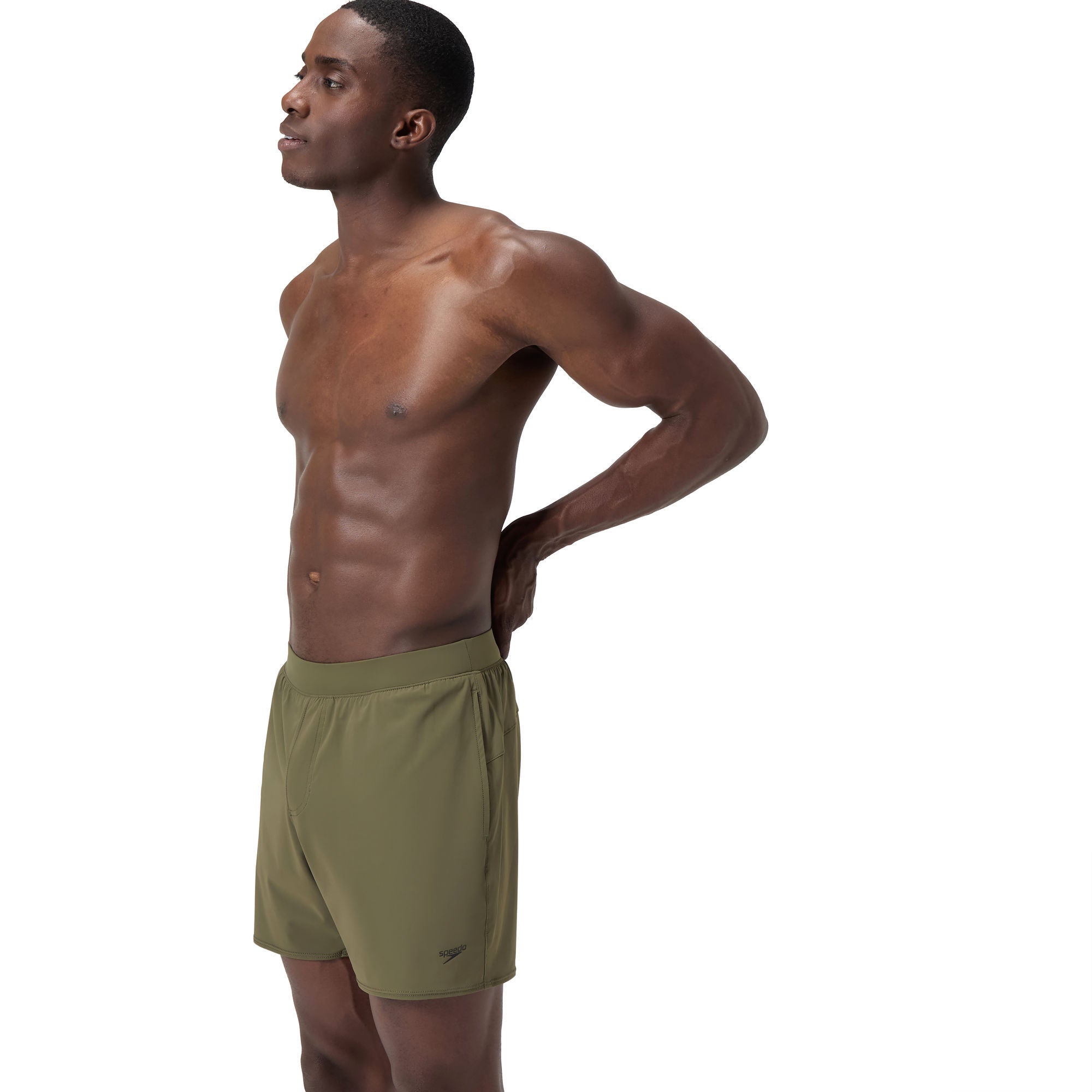Speedo 4way Flex Solid Volley Herren Badeshorts | Grün