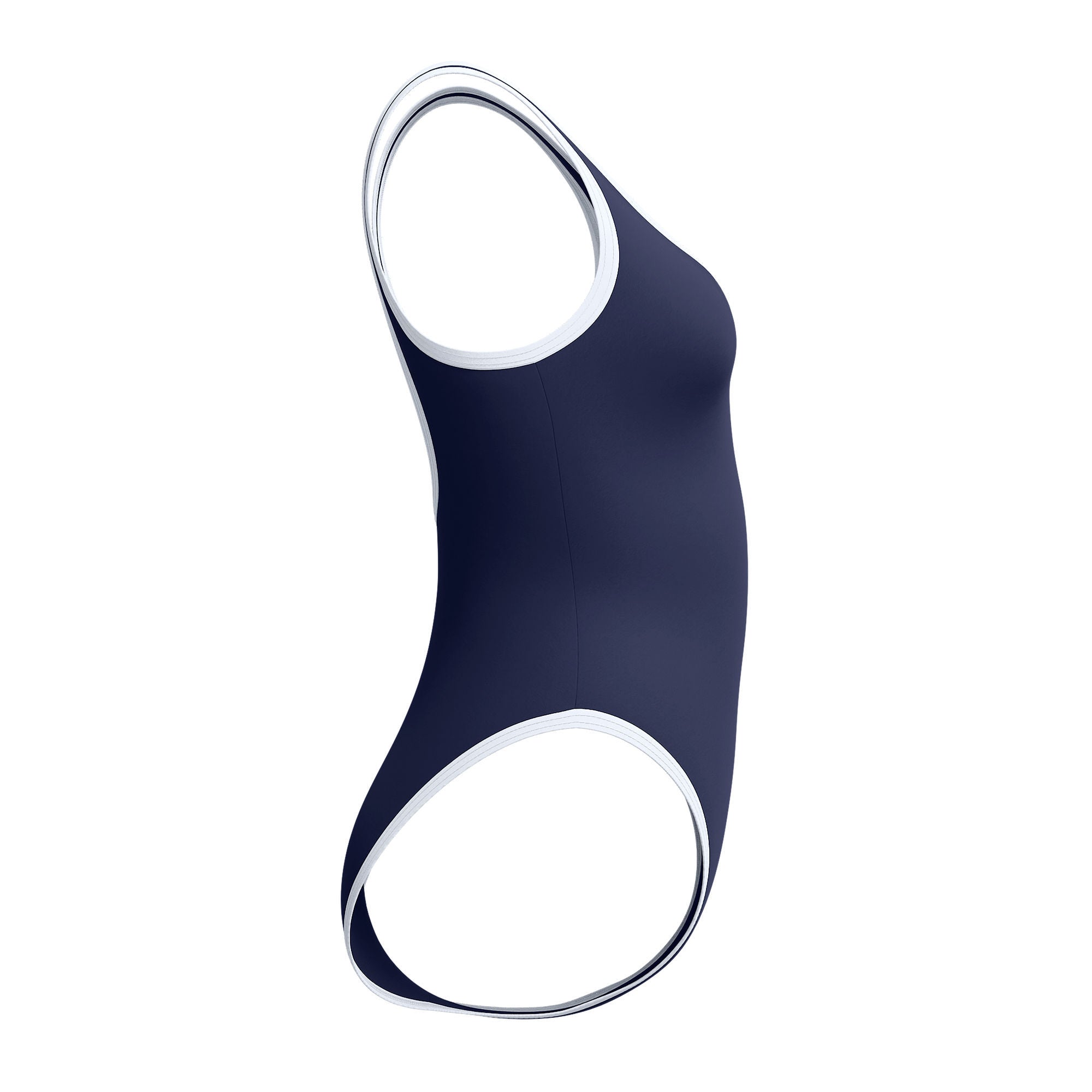 Solid Bound Scoop Damen Badeanzug | Navy