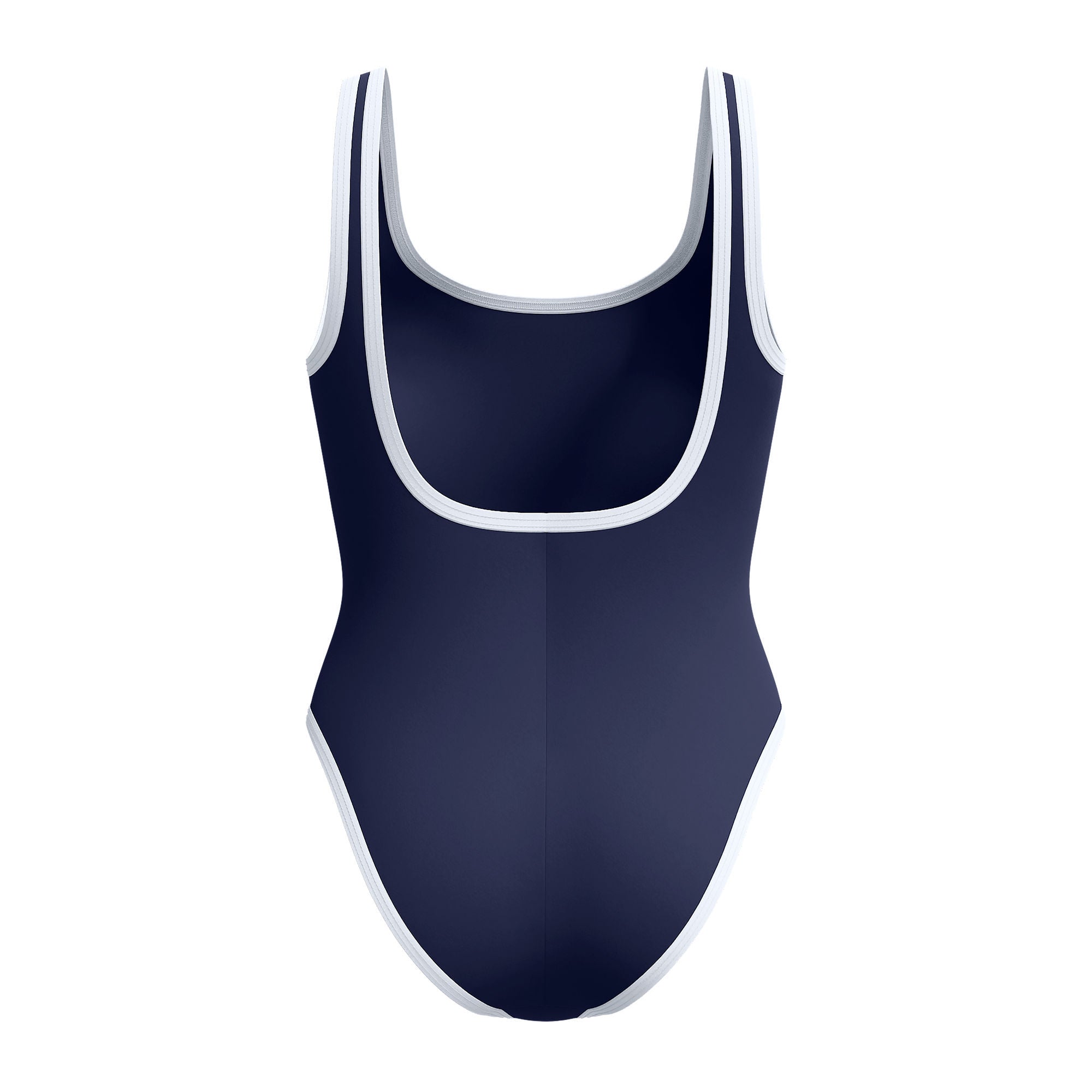 Solid Bound Scoop Damen Badeanzug | Navy