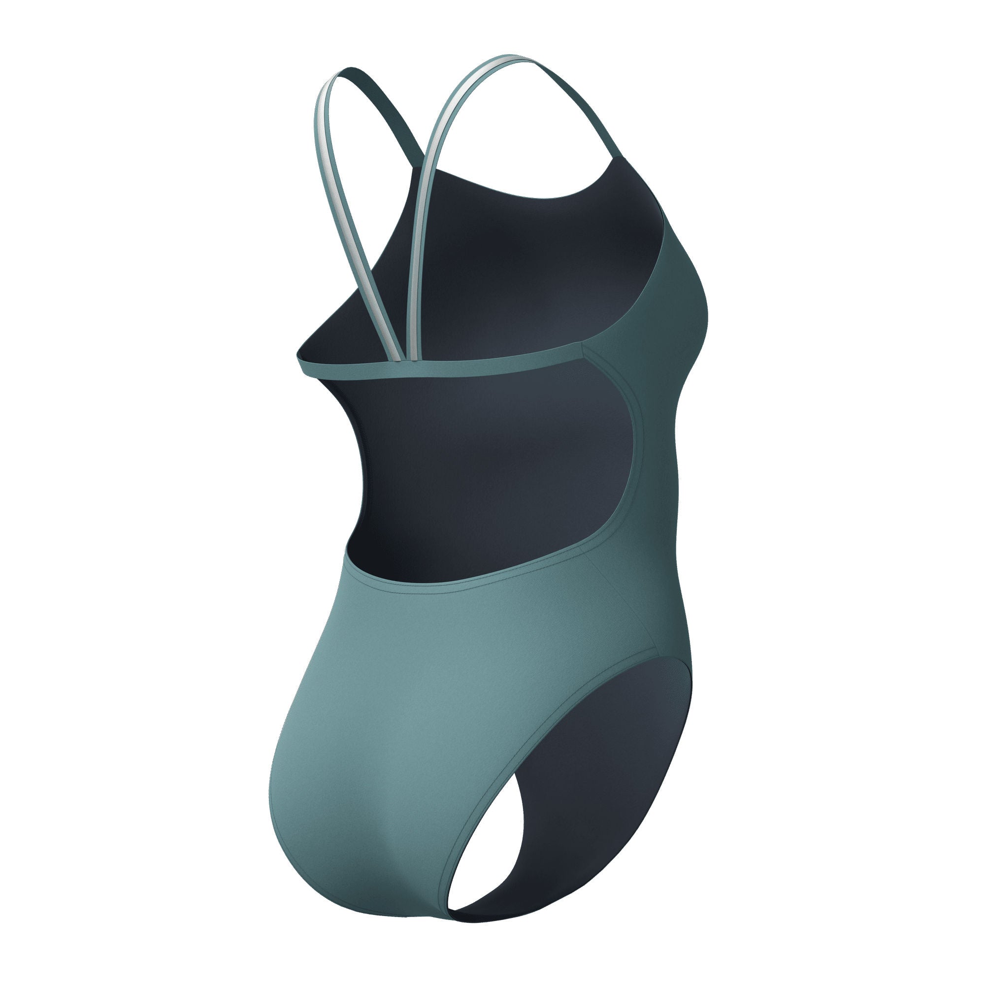 Active Back Damen Badeanzug | Grün