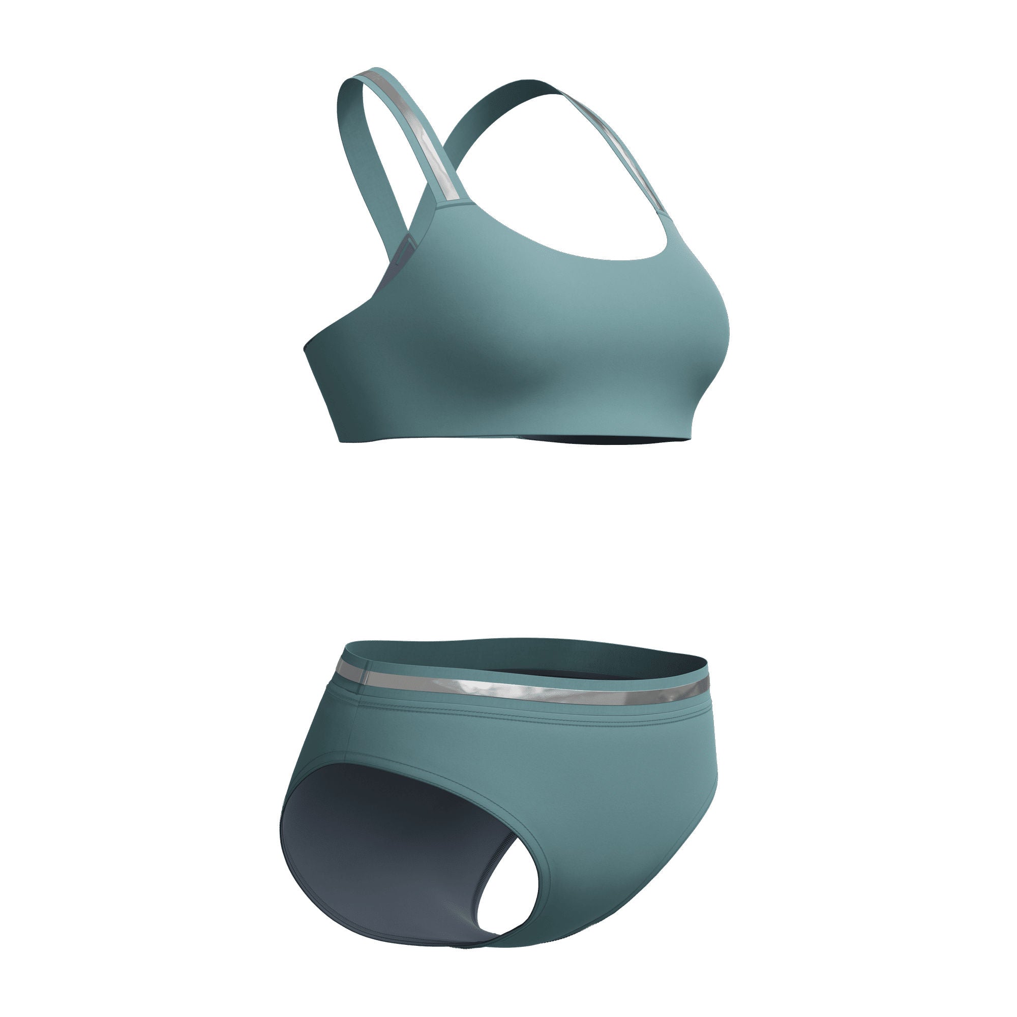 Performance Set Damen Bikini | Grün
