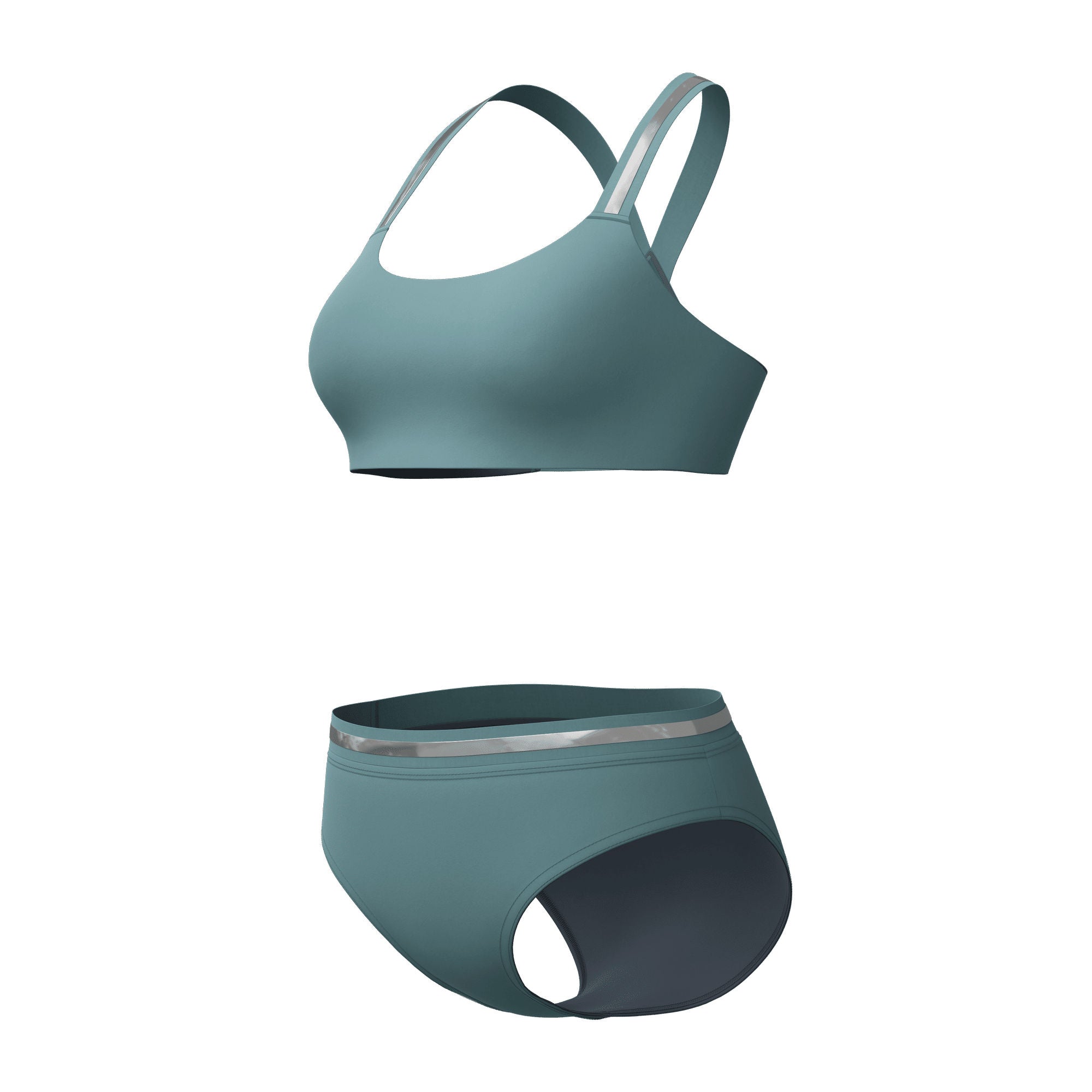 Performance Set Damen Bikini | Grün