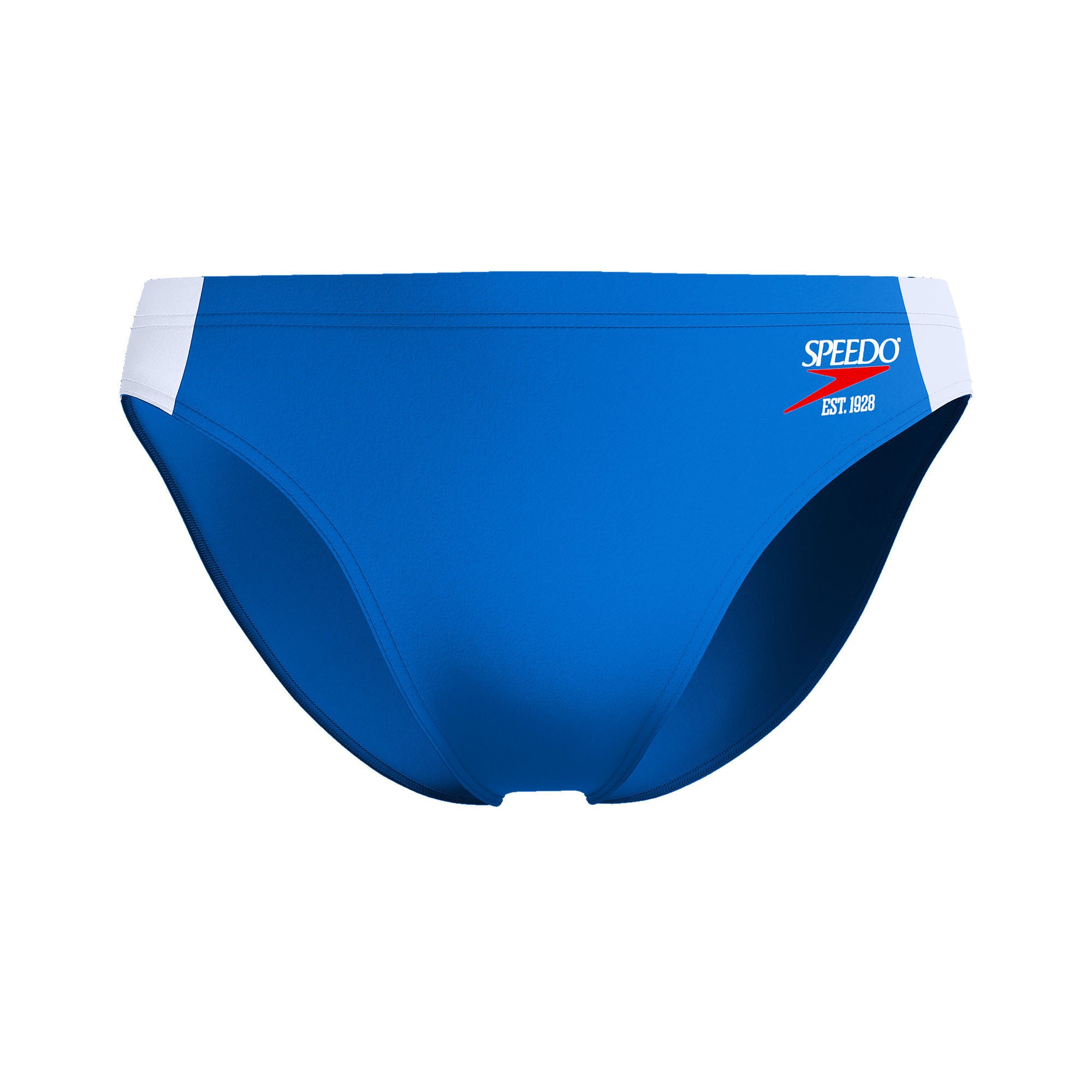 Jetstream Retro Colorblock Herren Badeslip | Blau