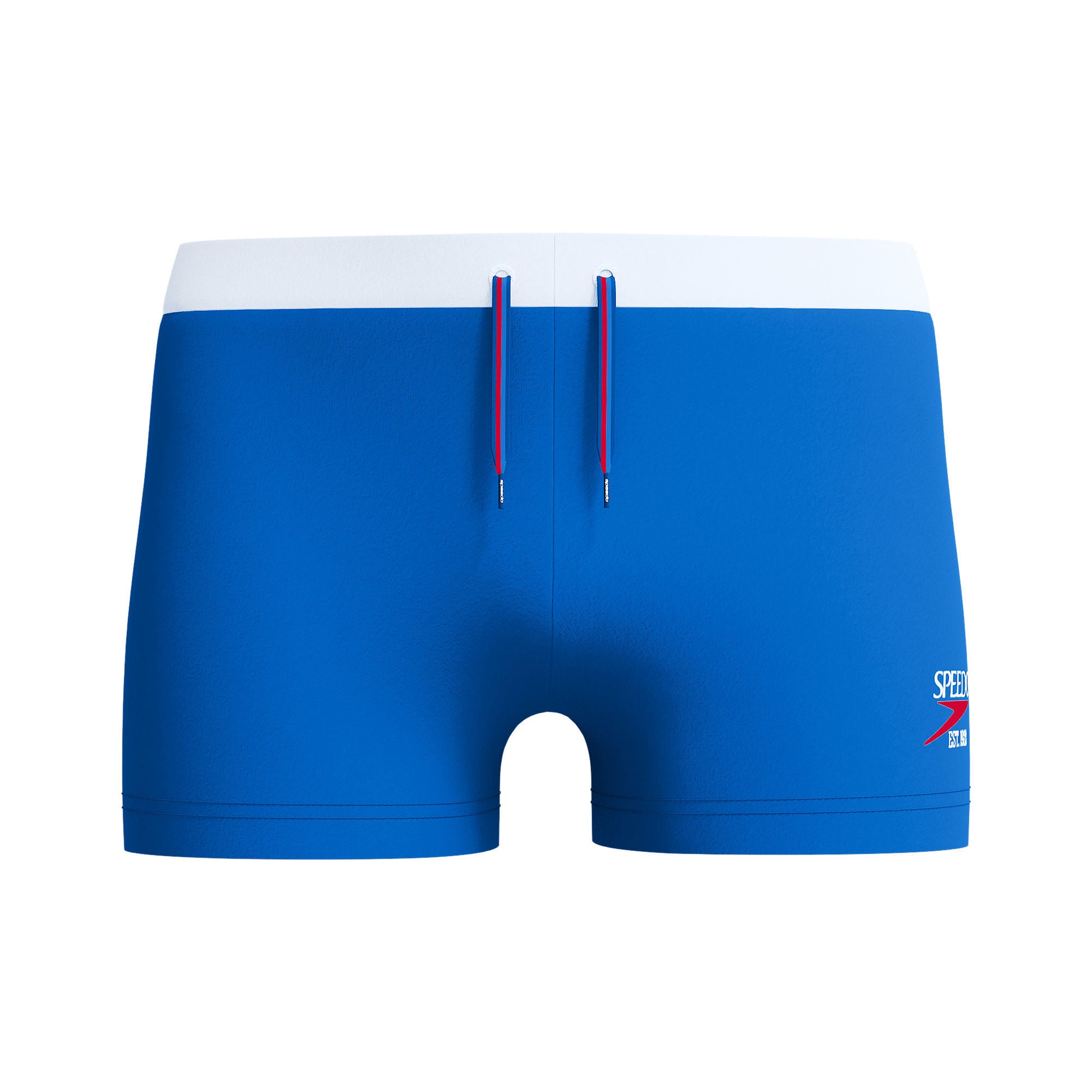 Jetstream Retro Solid Squar Herren Aquashorts | Blau