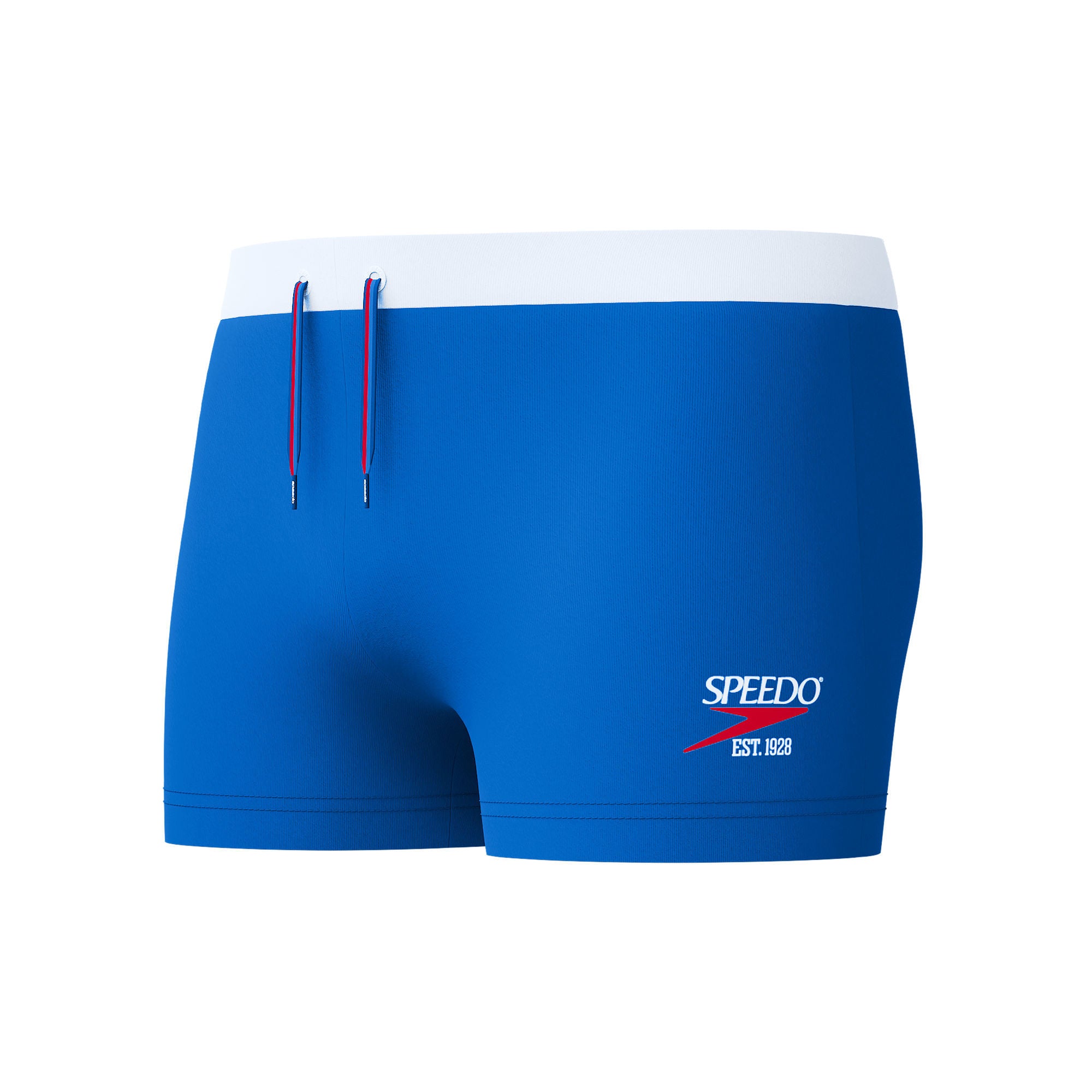 Jetstream Retro Solid Squar Herren Aquashorts | Blau