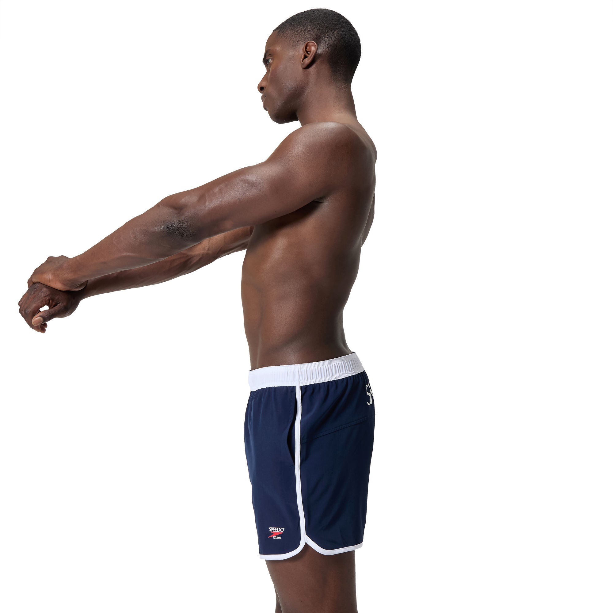 Jetstream Retro Logo Volley6 Herren Badeshorts | Navy