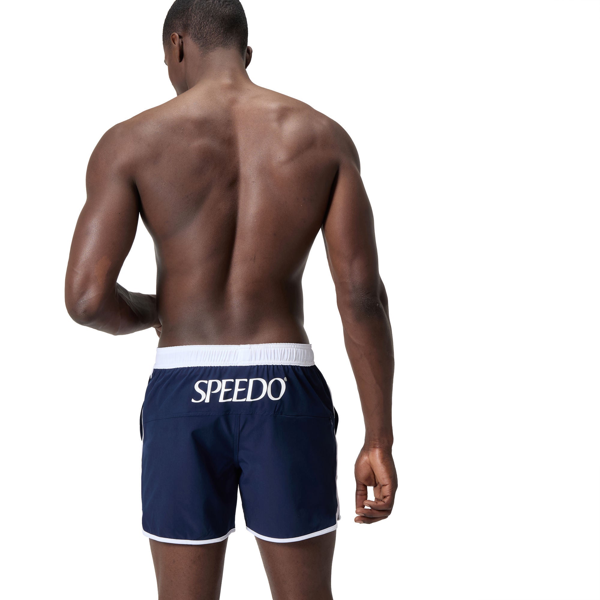 Jetstream Retro Logo Volley6 Herren Badeshorts | Navy