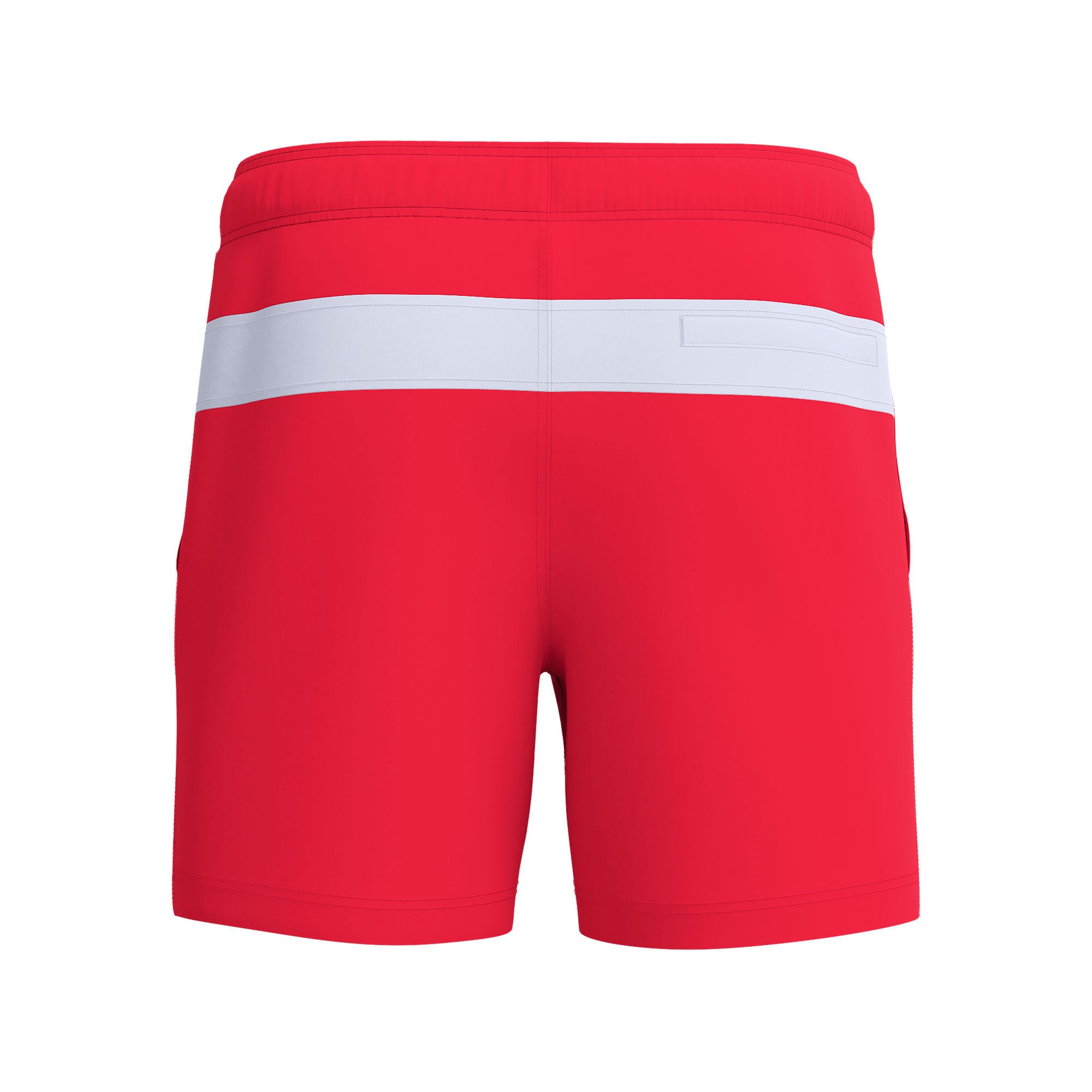 Jetstream Retro Colorblock Volley Herren Badeshorts | Rot