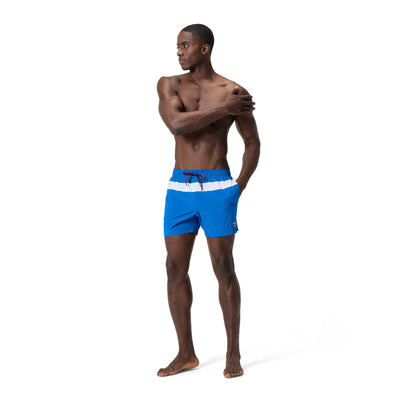 Jetstream Retro Colorblock Volley Herren Badeshorts | Blau