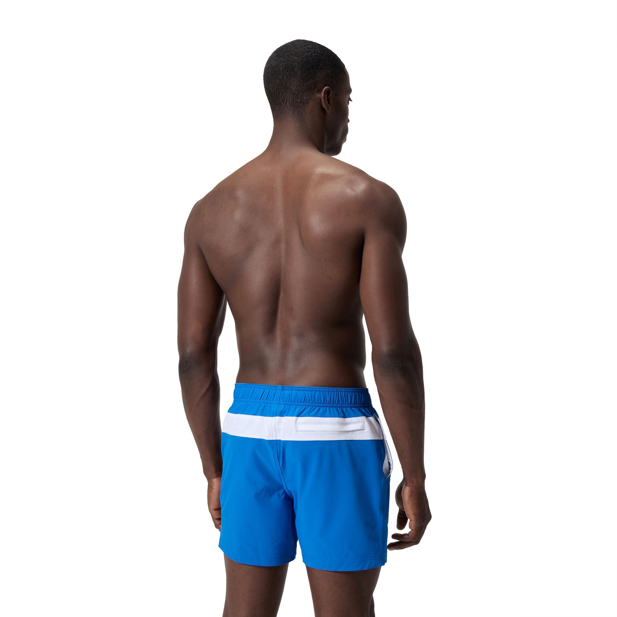 Jetstream Retro Colorblock Volley Herren Badeshorts | Blau
