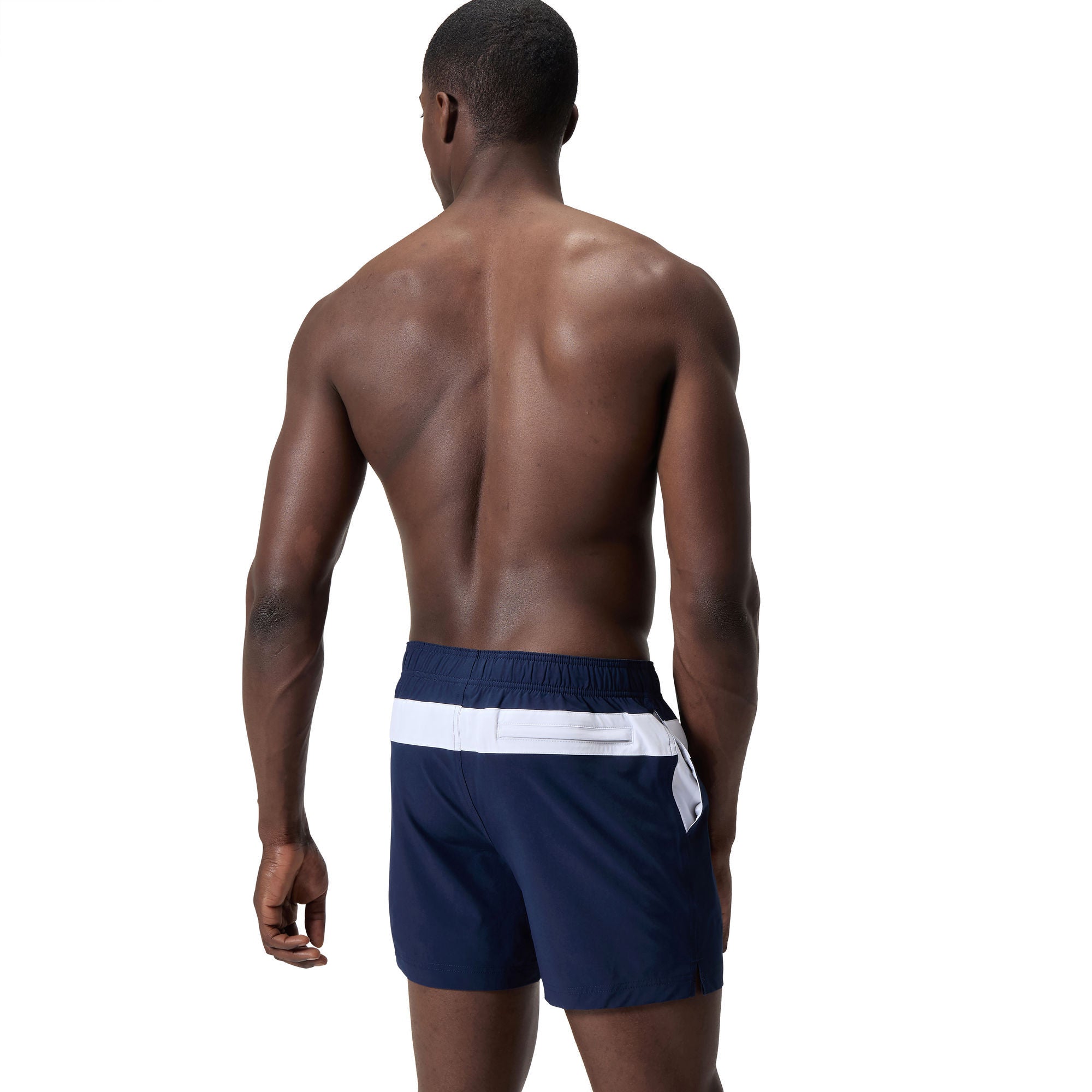 Jetstream Retro Colorblock Volley Herren Badeshorts | Navy