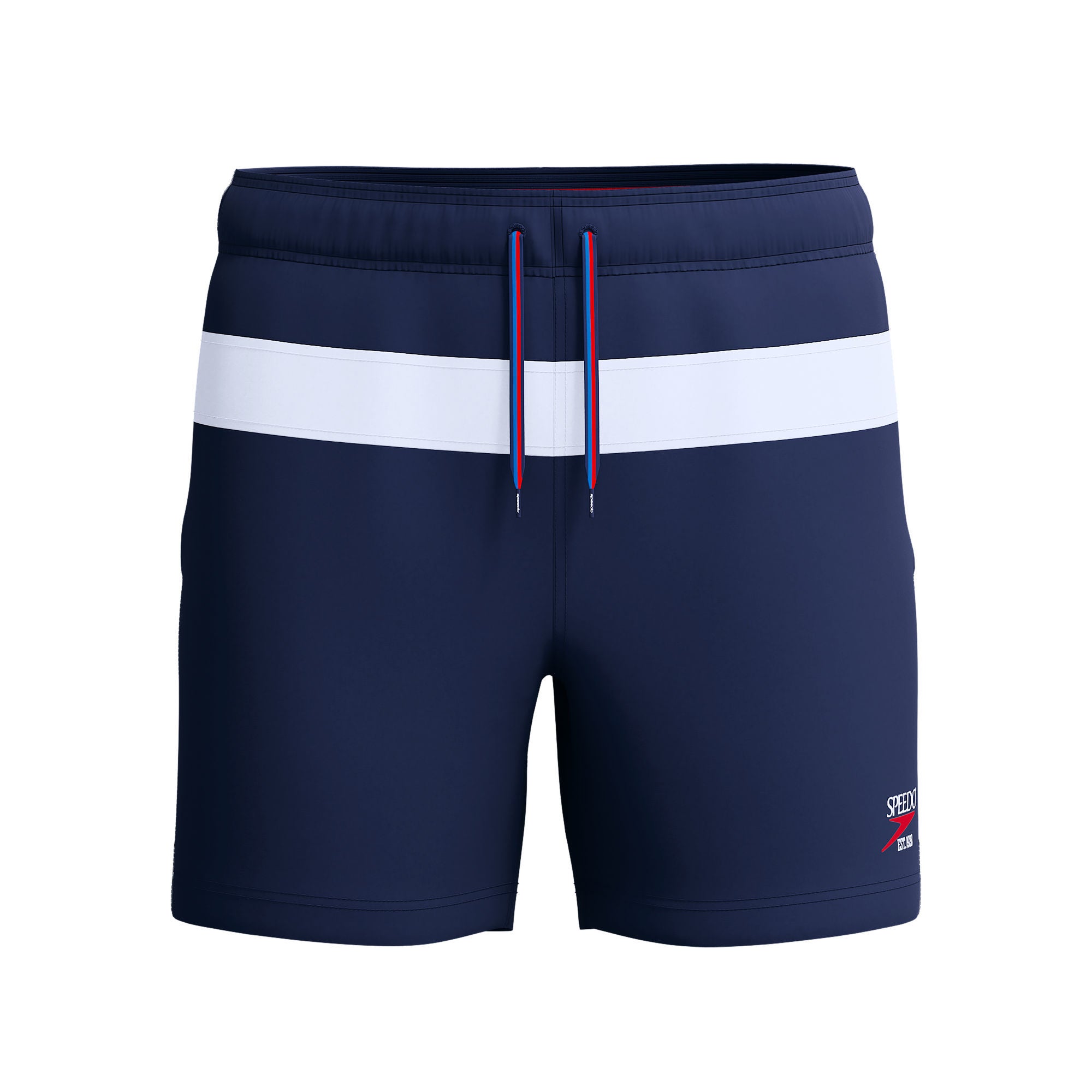 Jetstream Retro Colorblock Volley Herren Badeshorts | Navy